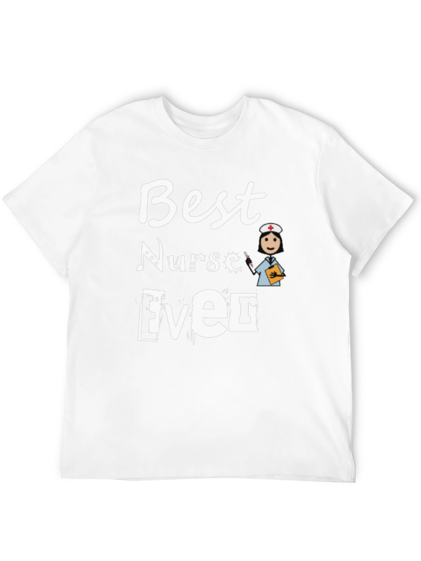 Best Nurse Ever T-Shirt - Black Crew Neck