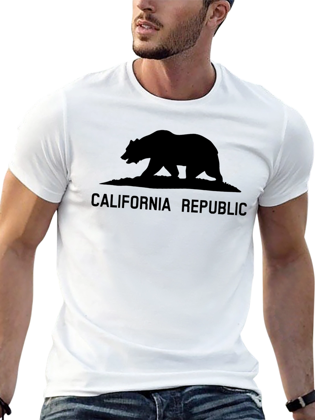 California Republic Bear T-Shirt