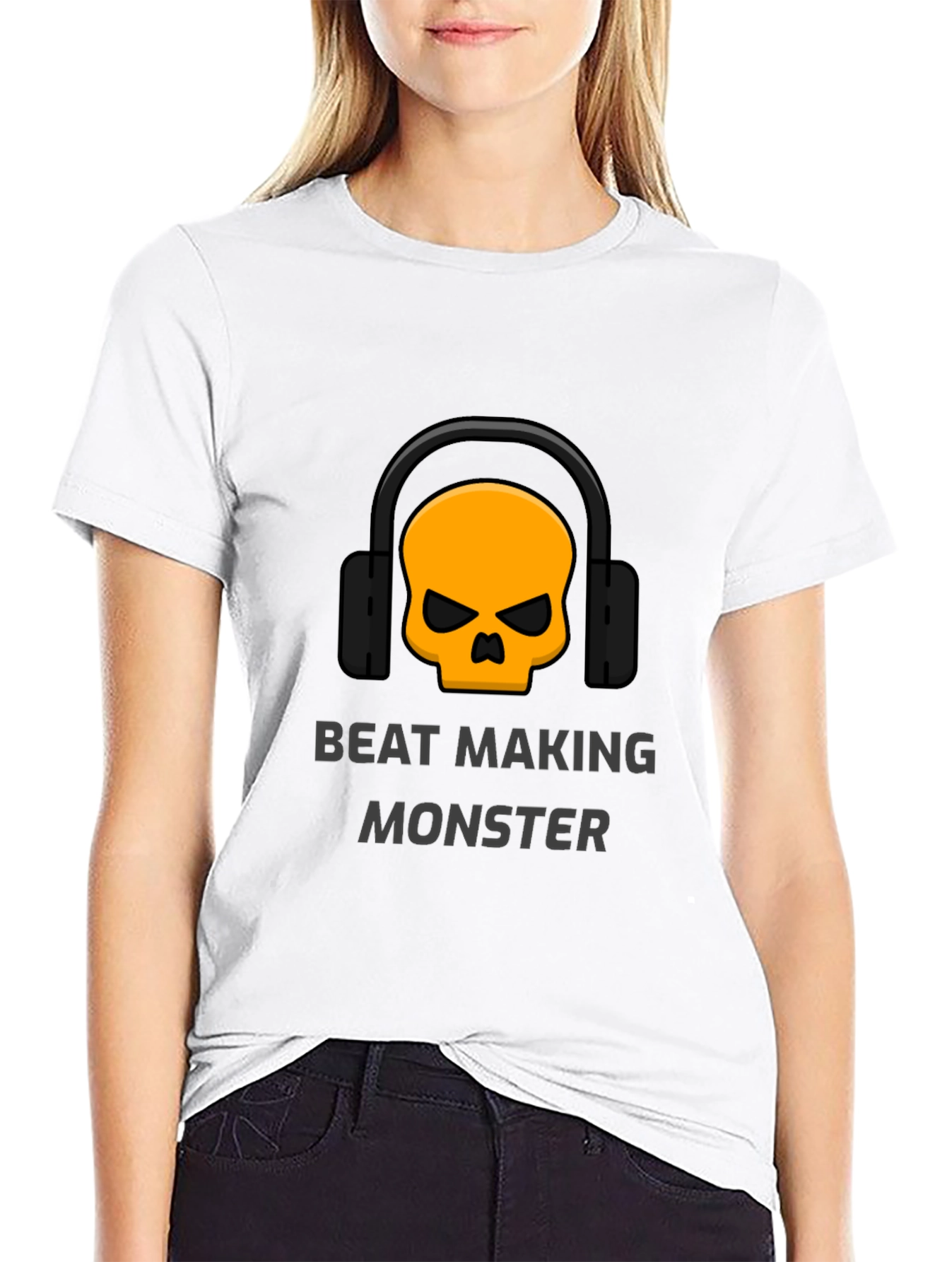 Beat Making Monster Graphic T-Shirt - Music Producer Tee