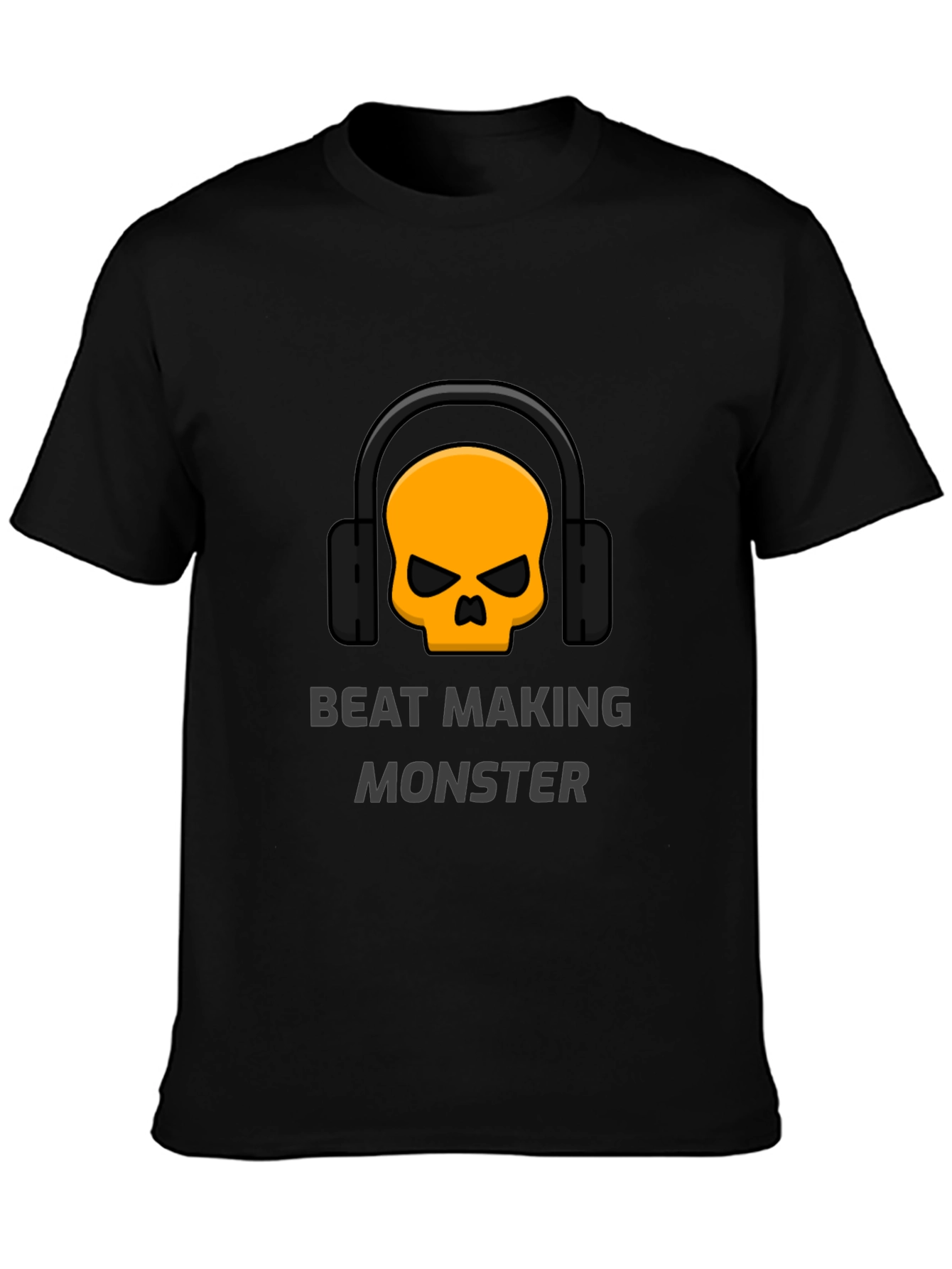 Beat Making Monster Graphic T-Shirt - Music Producer Tee