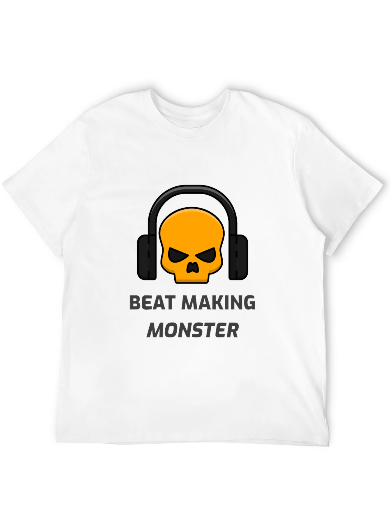 Beat Making Monster Graphic T-Shirt - Music Producer Tee