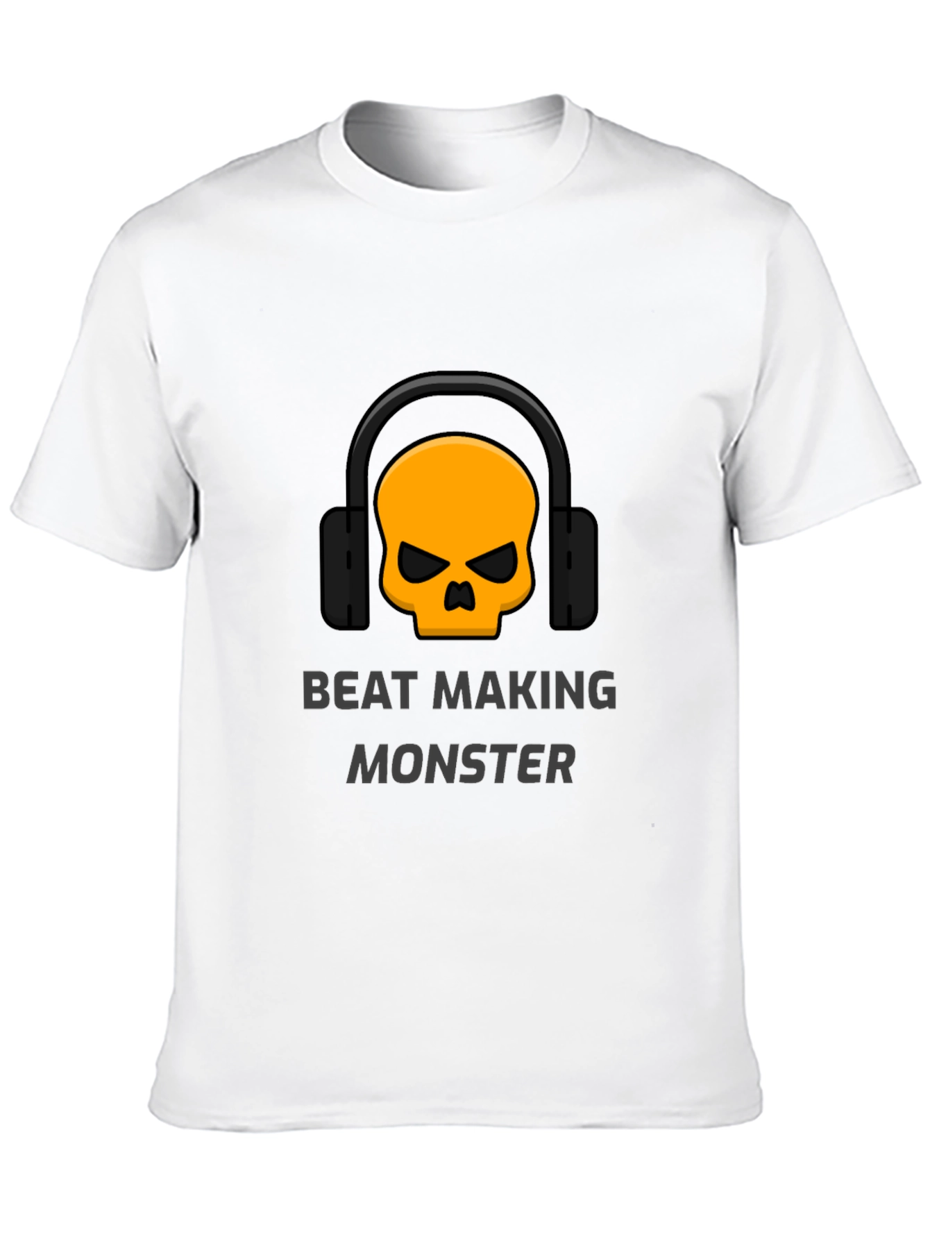 Beat Making Monster Graphic T-Shirt - Music Producer Tee