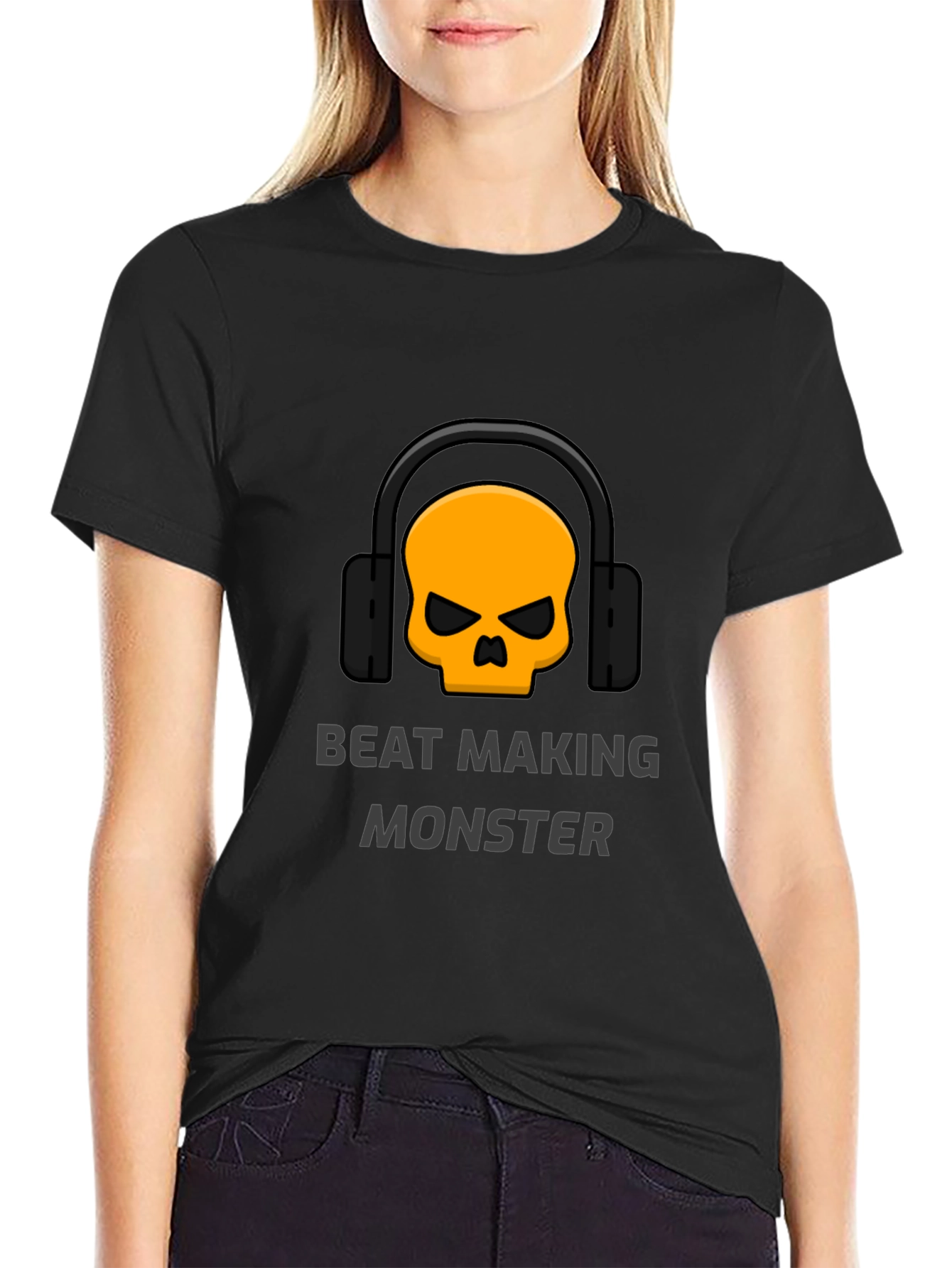 Beat Making Monster Graphic T-Shirt - Music Producer Tee