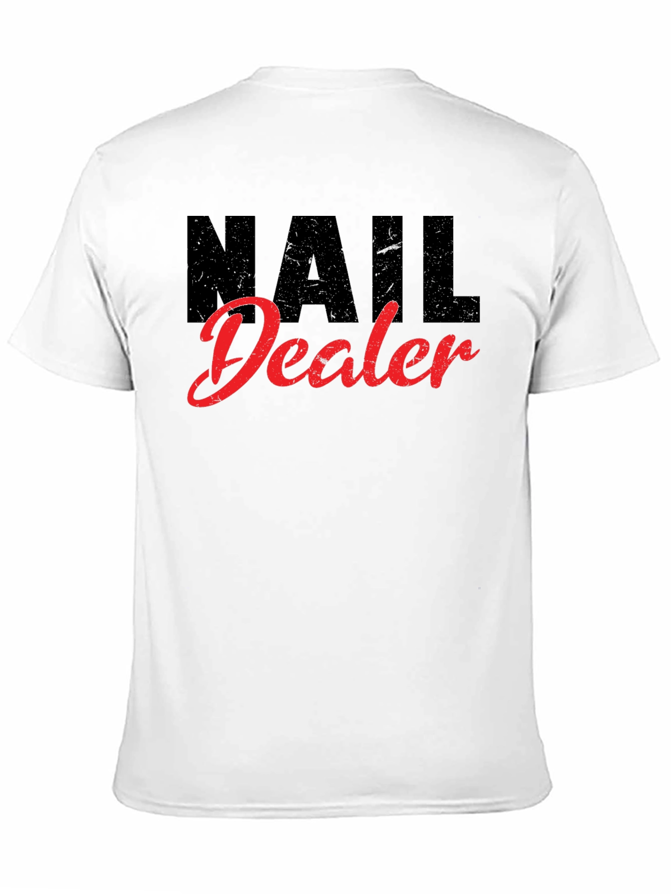 Nail Dealer Graphic T-Shirt - Black Cotton Blend Tee