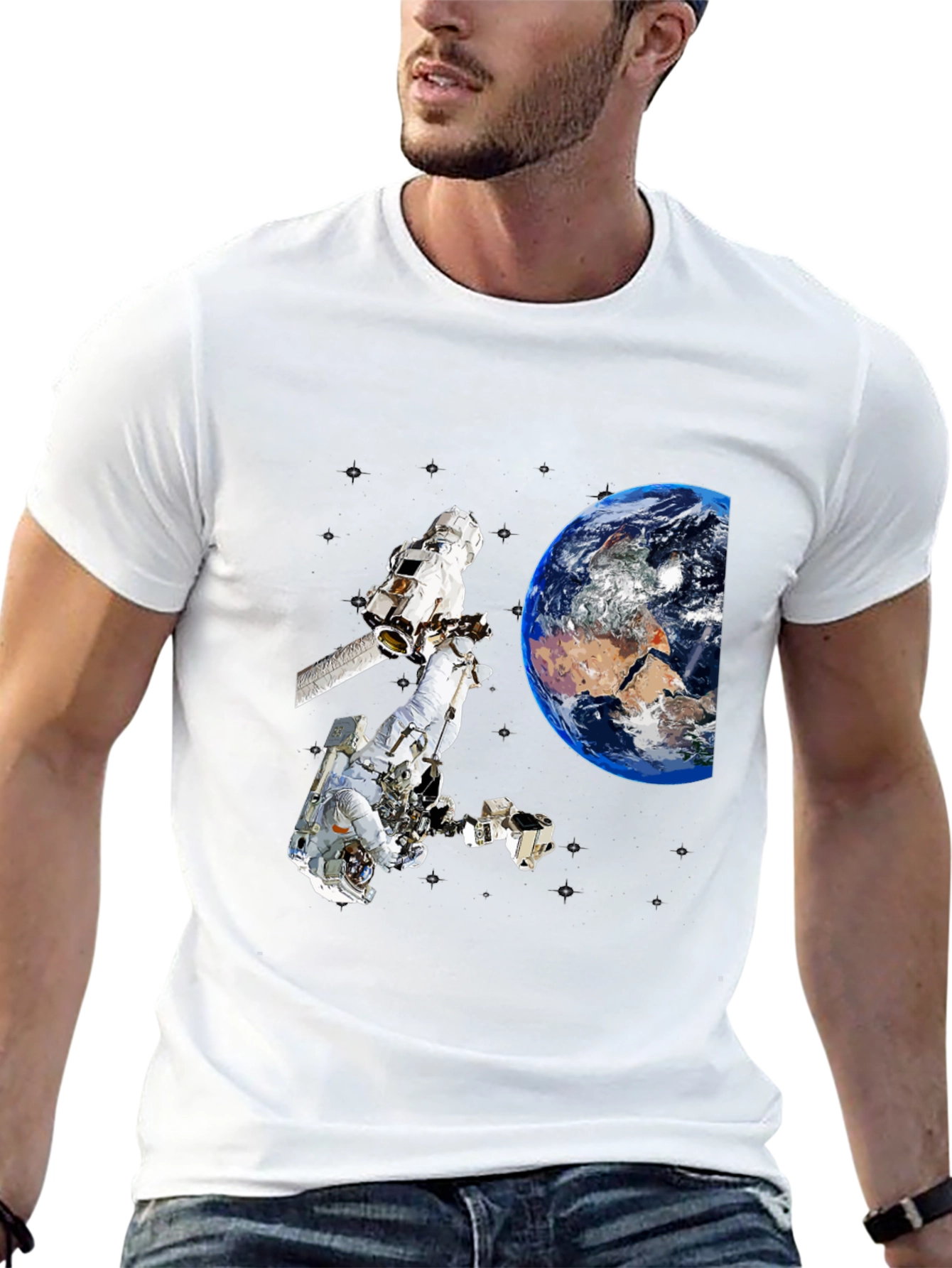Astronaut Earth T-Shirt