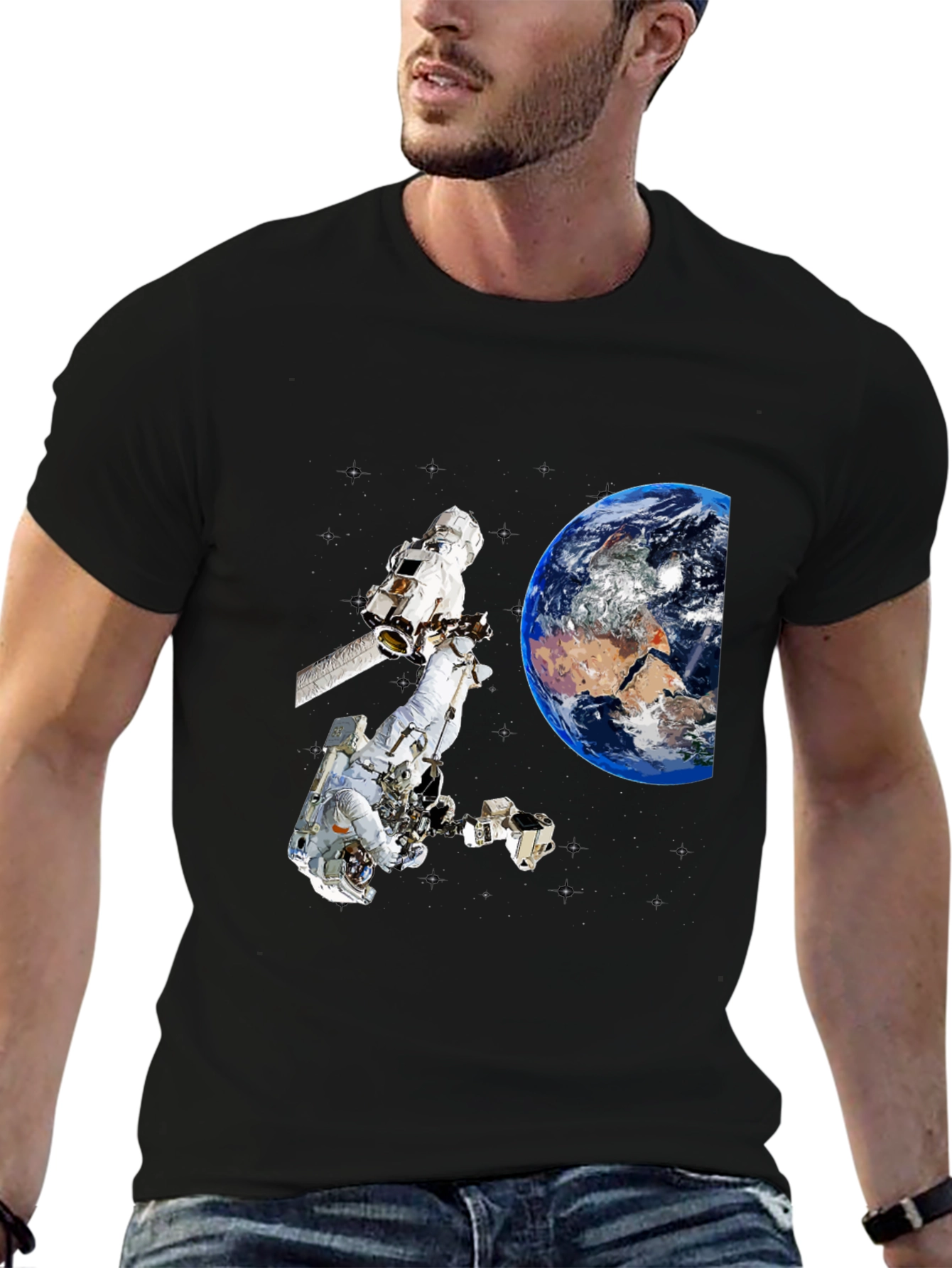Astronaut Earth T-Shirt