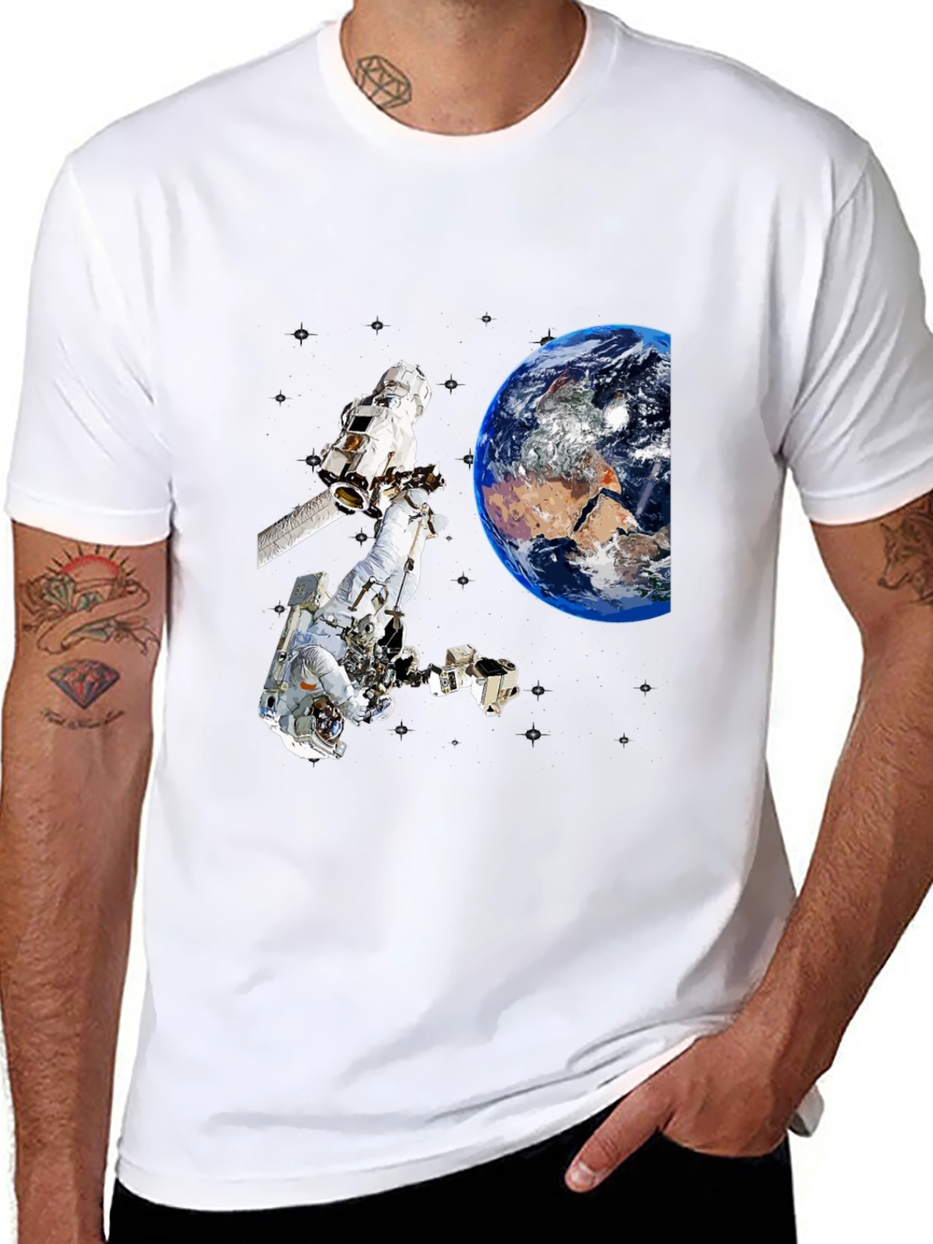 Astronaut Earth T-Shirt