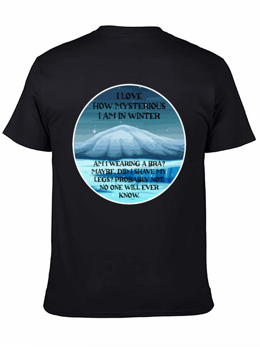 Mysterious Winter T-Shirt - Funny Slogan Tee
