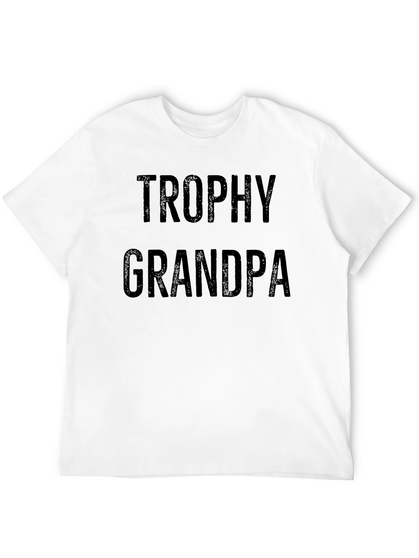 Trophy Grandpa Graphic Tee - Novelty Gift