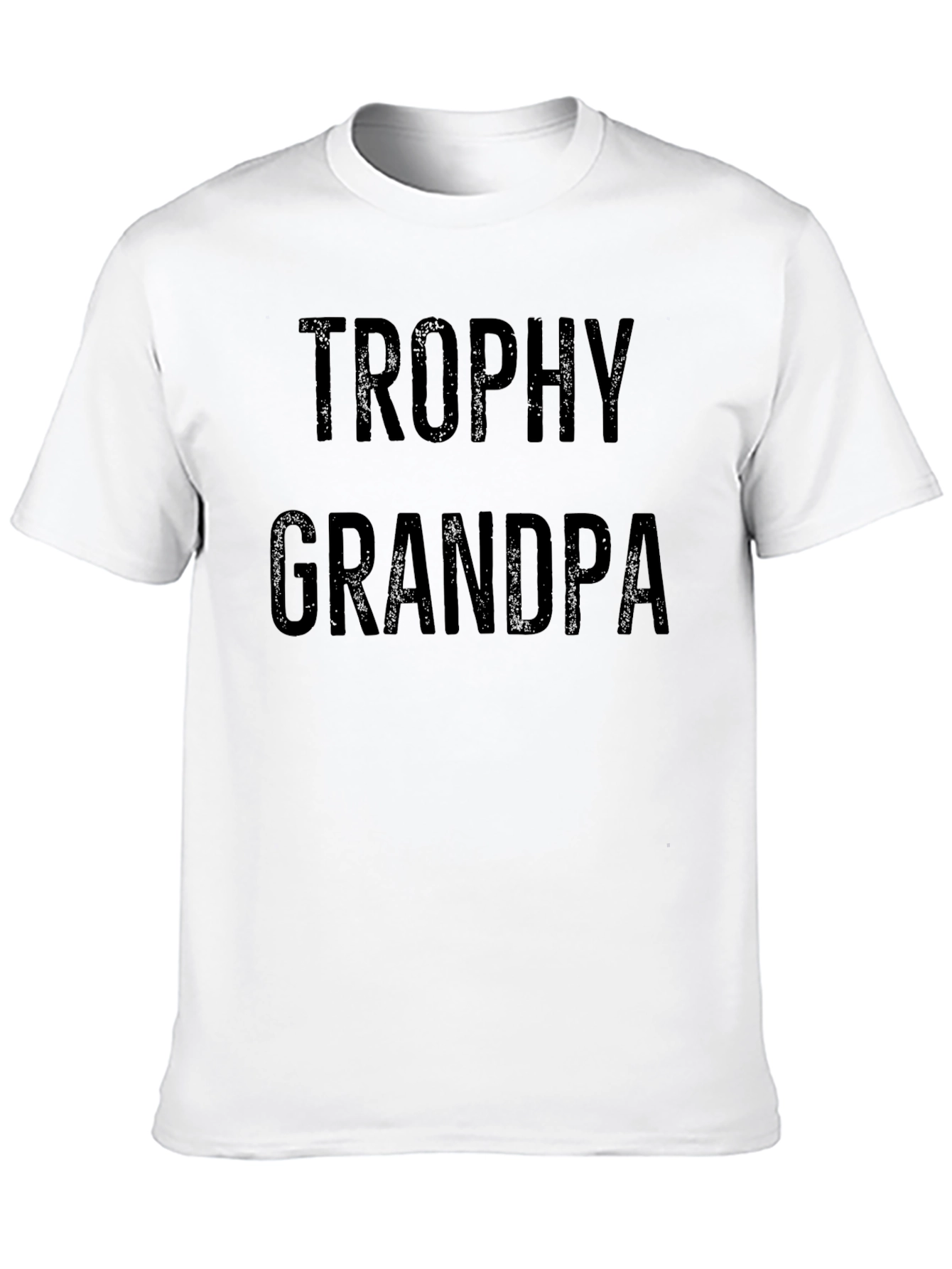 Trophy Grandpa Graphic Tee - Novelty Gift