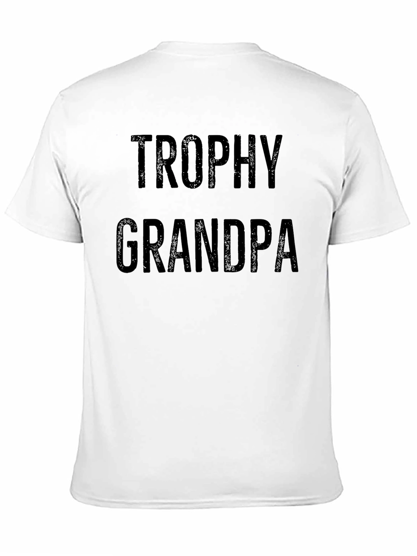 Trophy Grandpa Graphic Tee - Novelty Gift