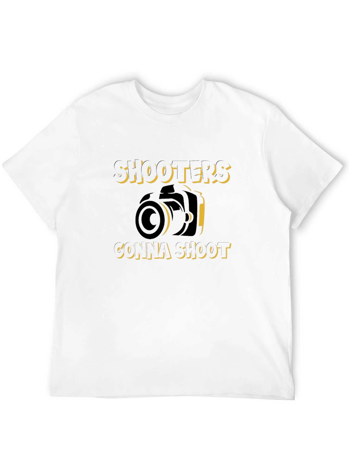 Shooters Gonna Shoot Black Graphic Tee