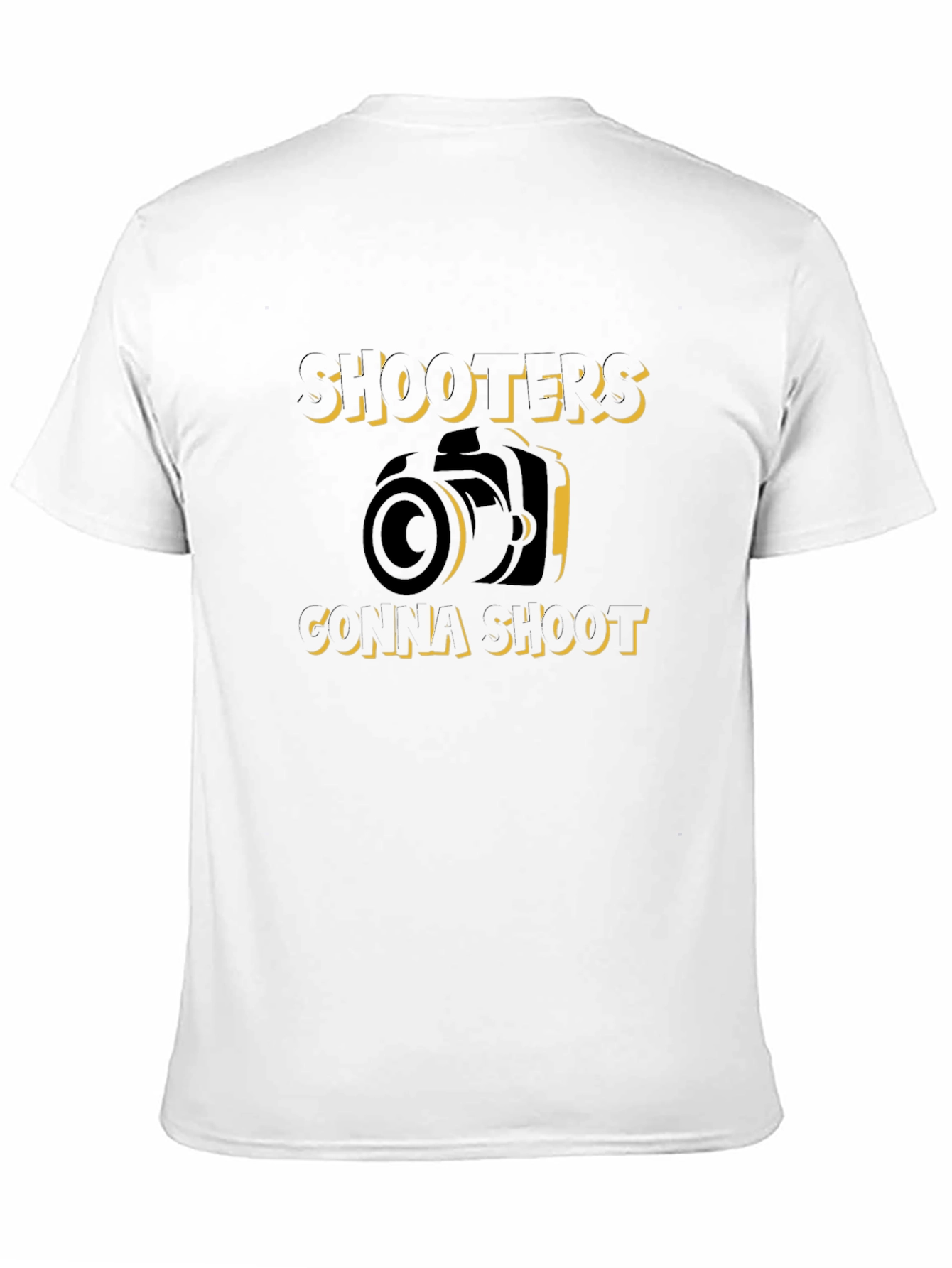 Shooters Gonna Shoot Black Graphic Tee