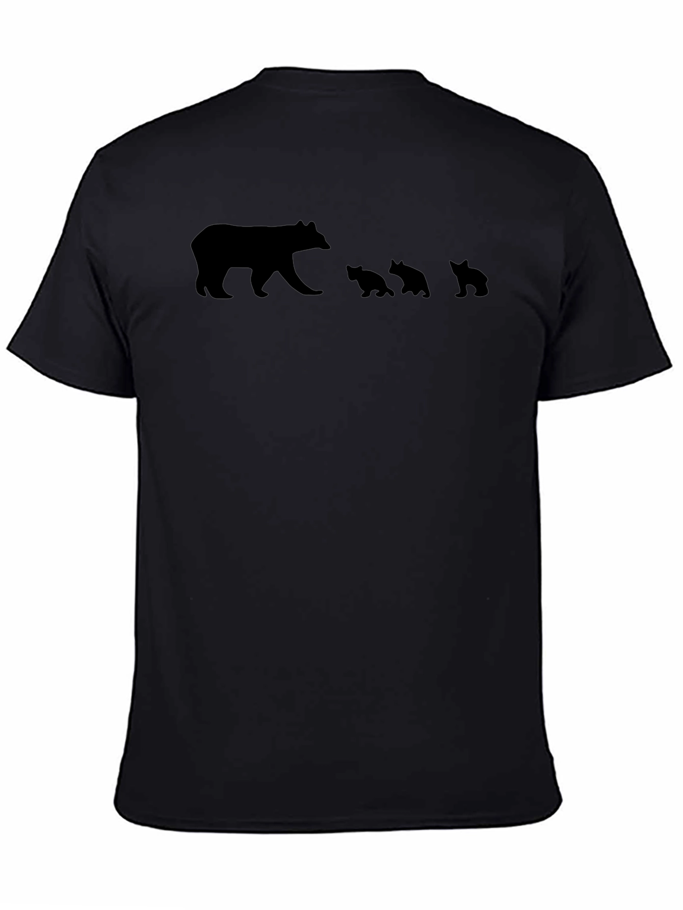 Bear Family Graphic T-Shirt