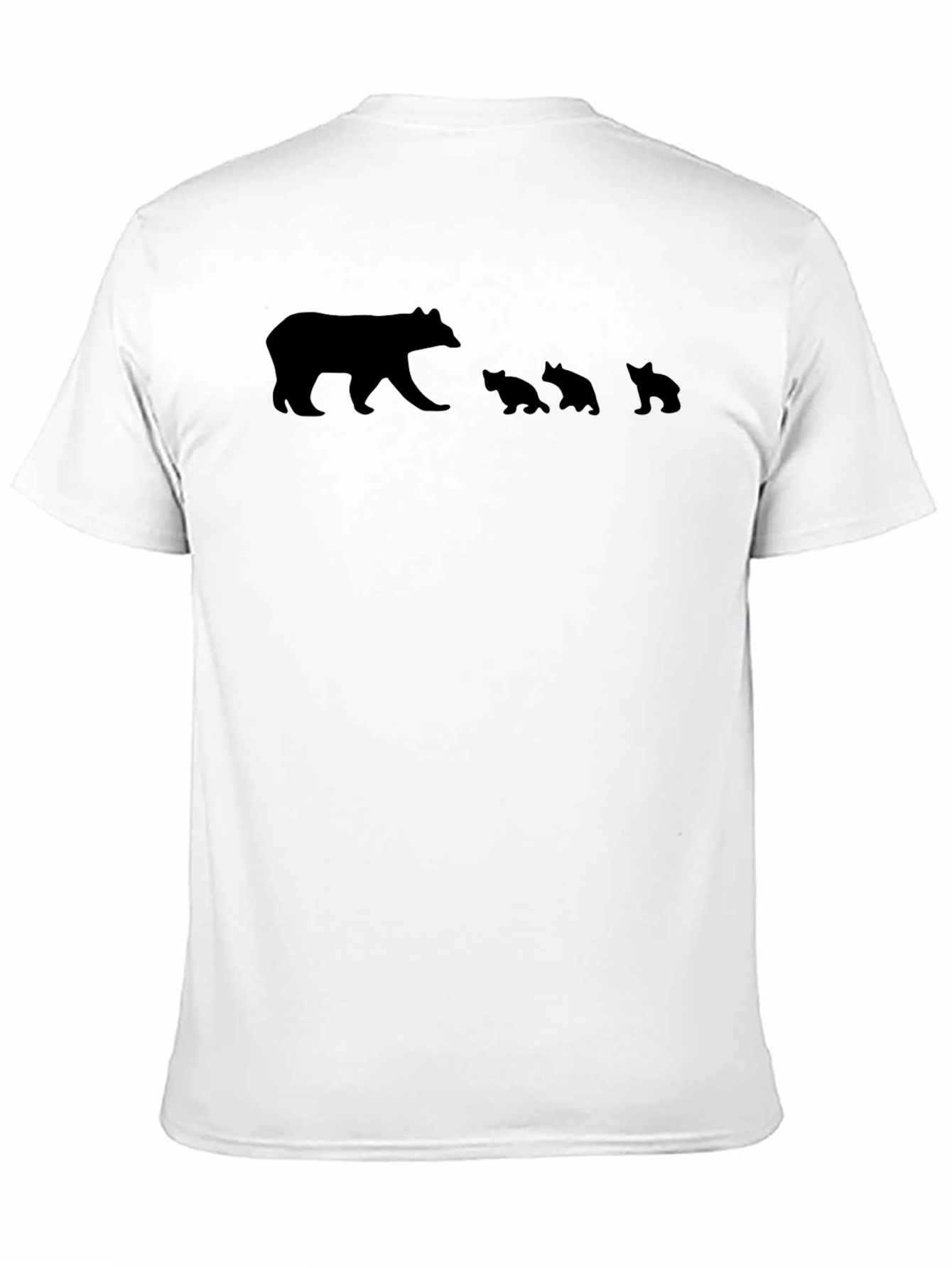 Bear Family Graphic T-Shirt