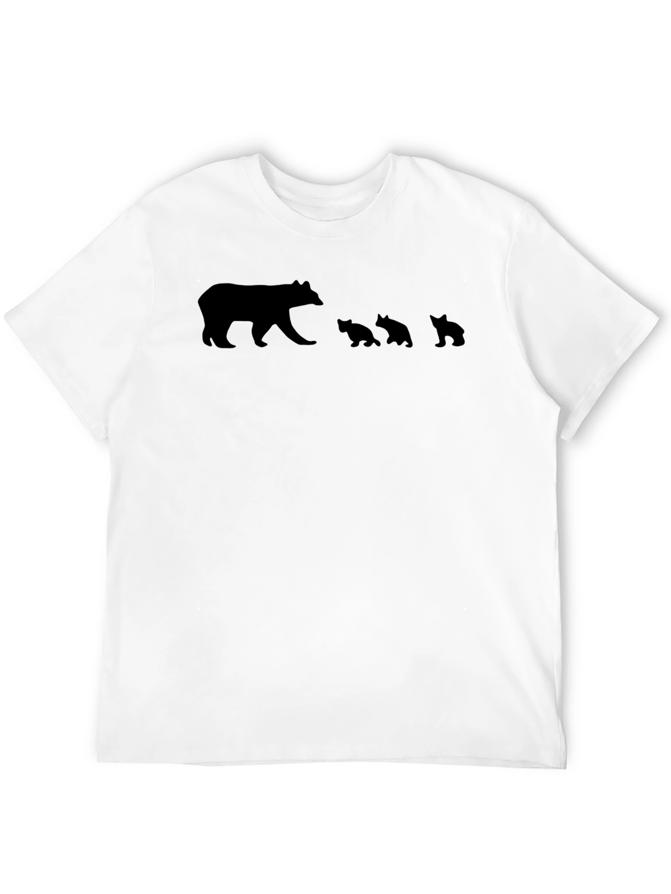 Bear Family Graphic T-Shirt