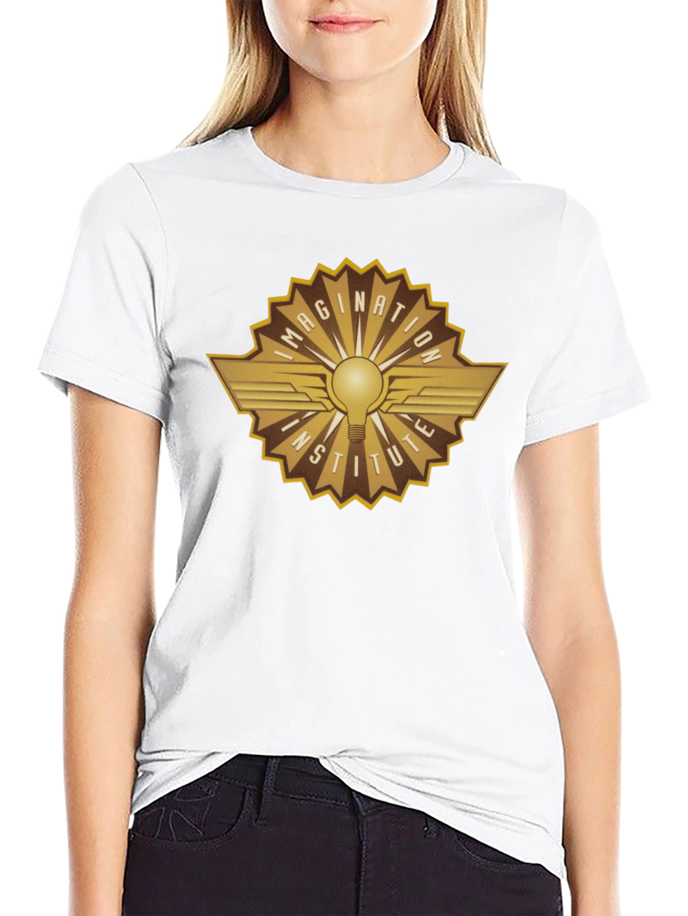 Imagination Institute Black T-Shirt