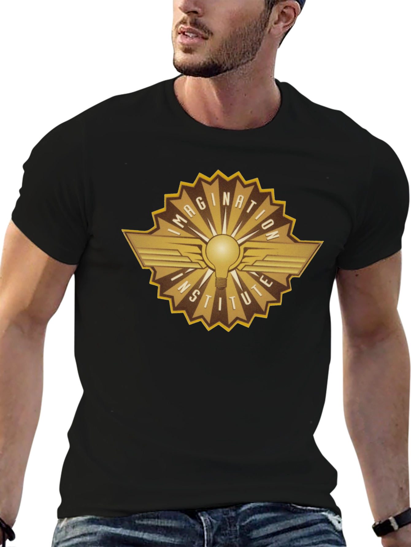 Imagination Institute Black T-Shirt