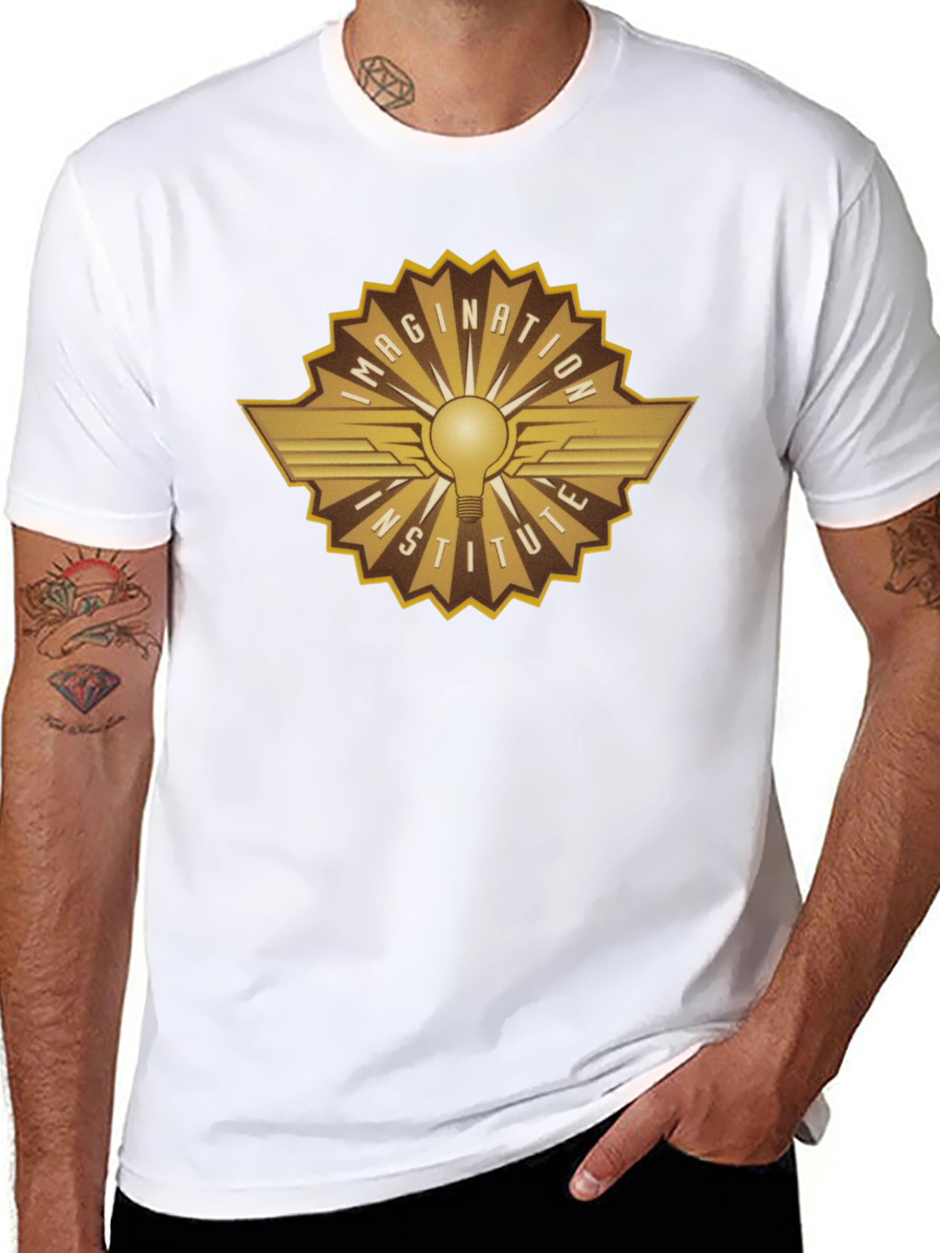 Imagination Institute Black T-Shirt