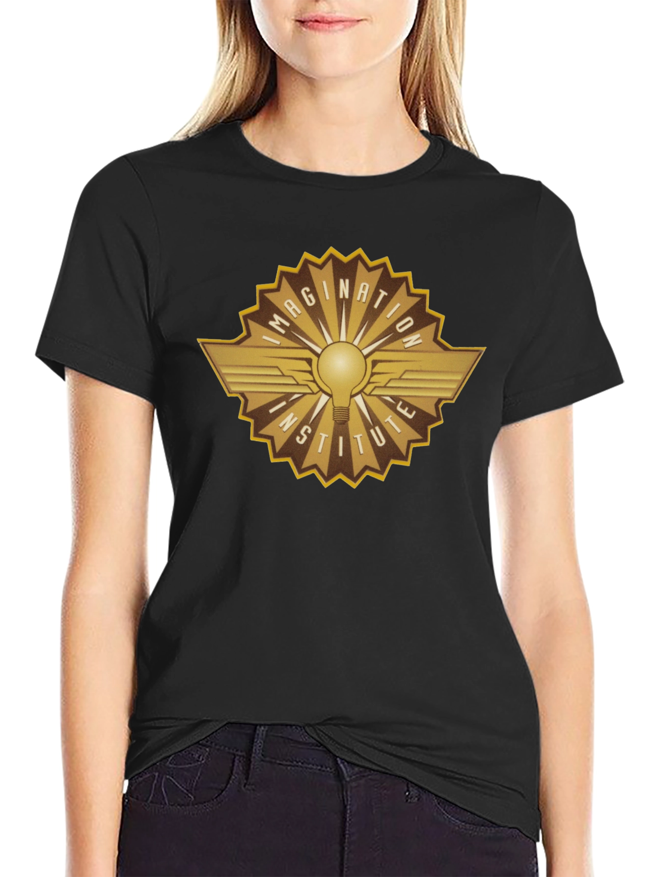 Imagination Institute Black T-Shirt