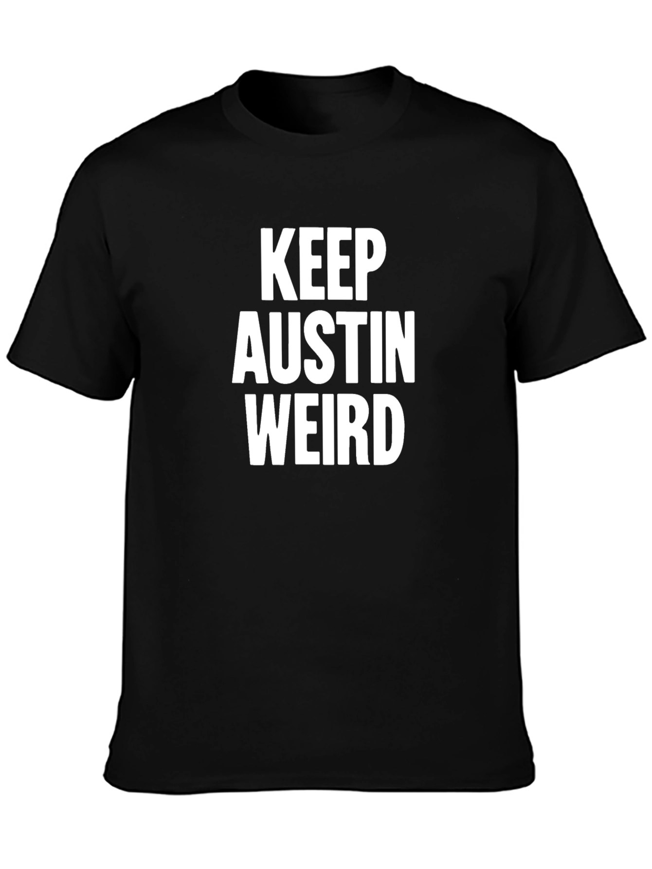 Keep Austin Weird Black T-Shirt