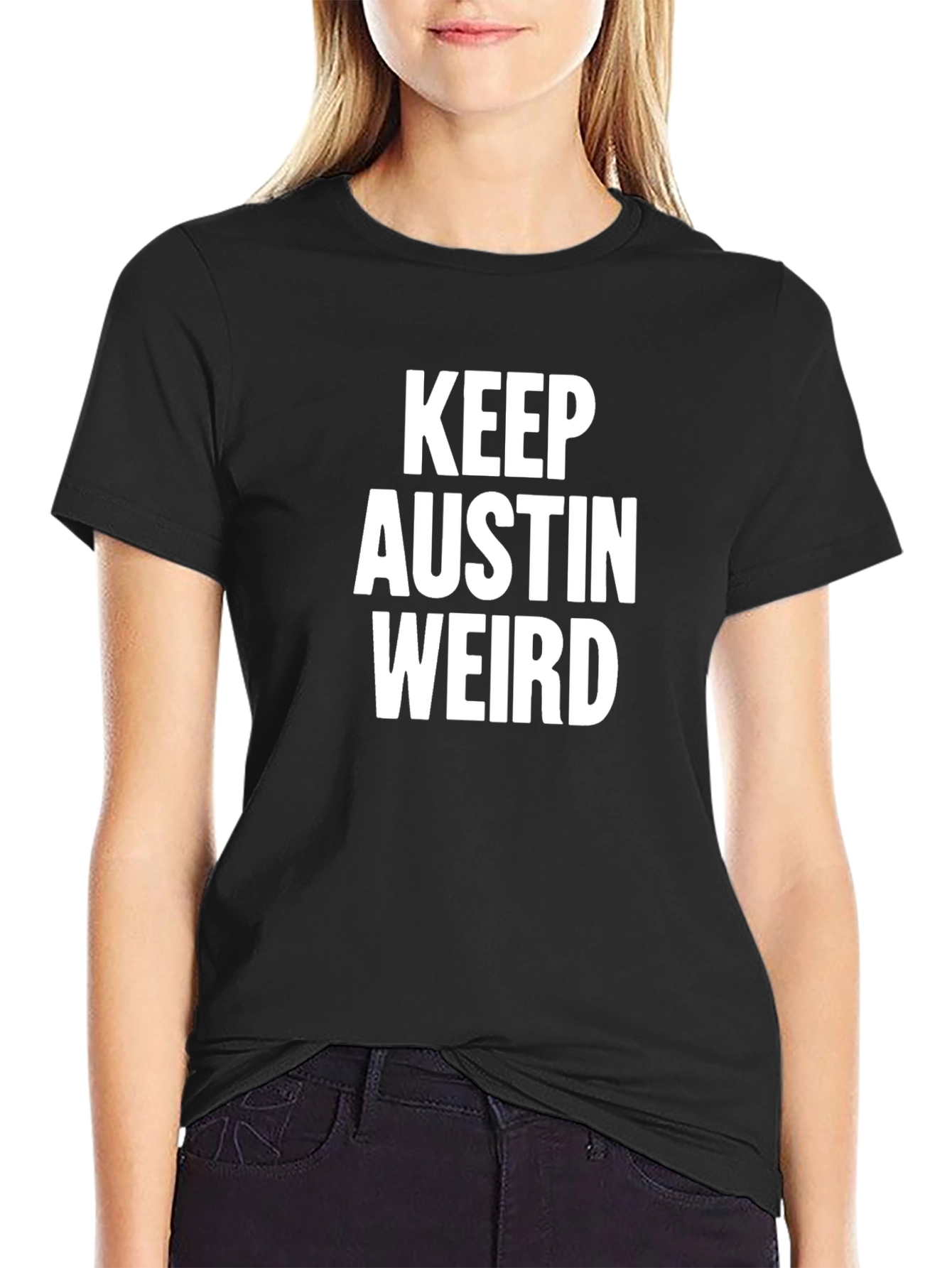 Keep Austin Weird Black T-Shirt
