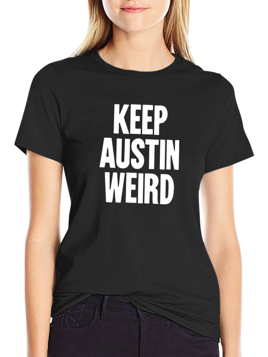 Keep Austin Weird Black T-Shirt