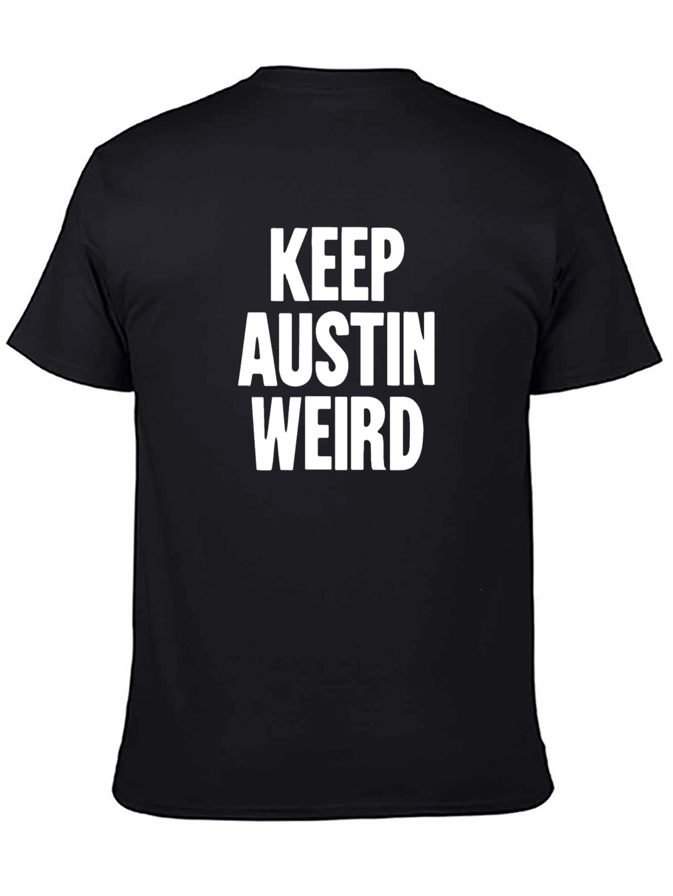 Keep Austin Weird Black T-Shirt
