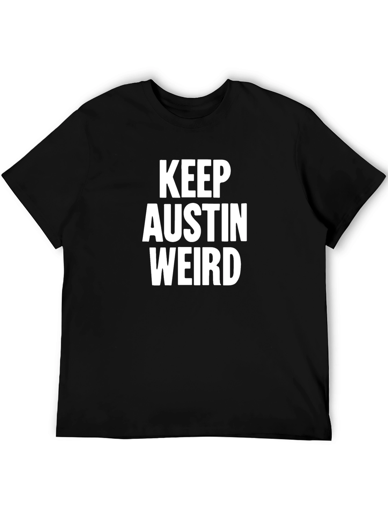 Keep Austin Weird Black T-Shirt