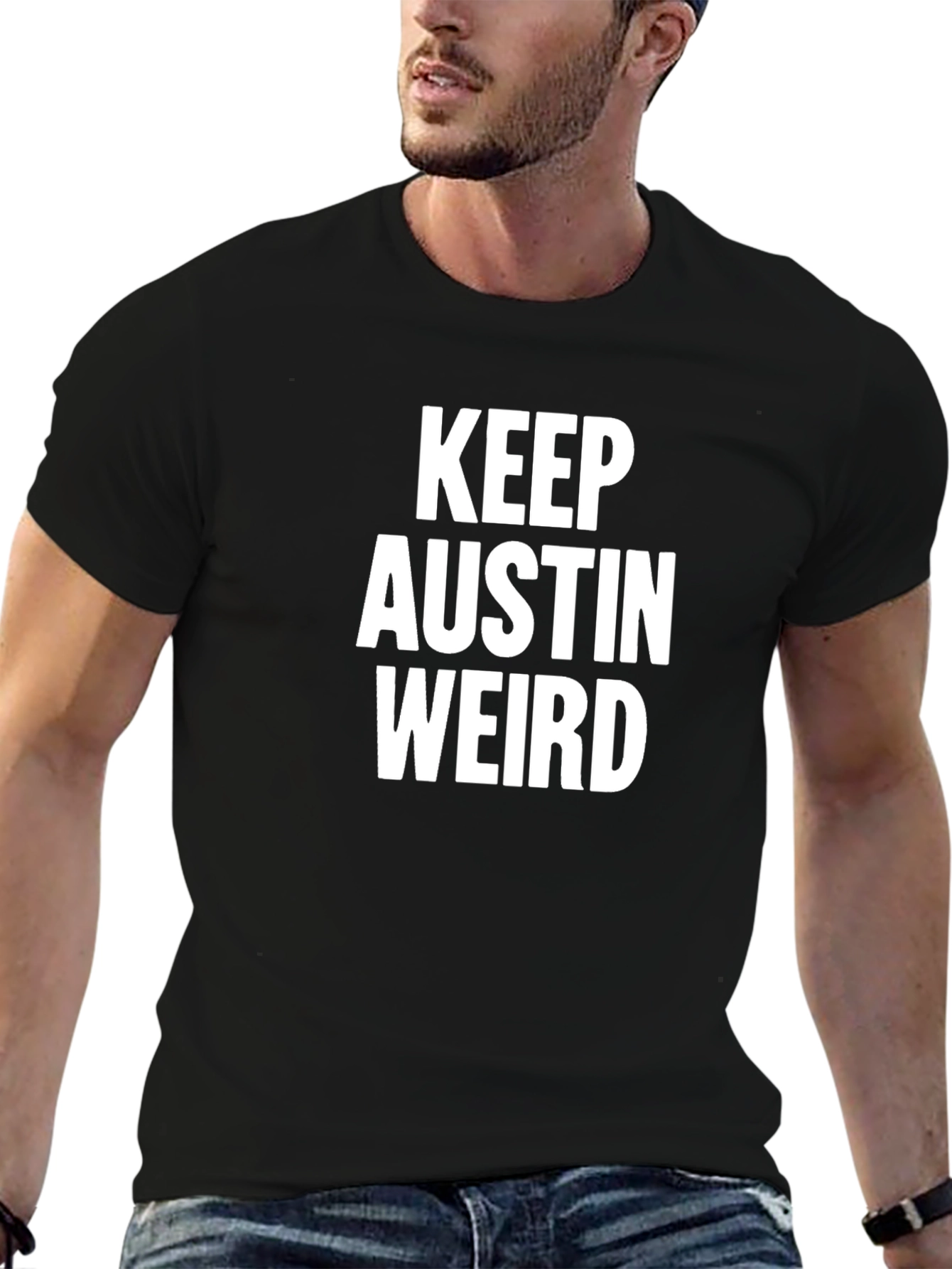 Keep Austin Weird Black T-Shirt