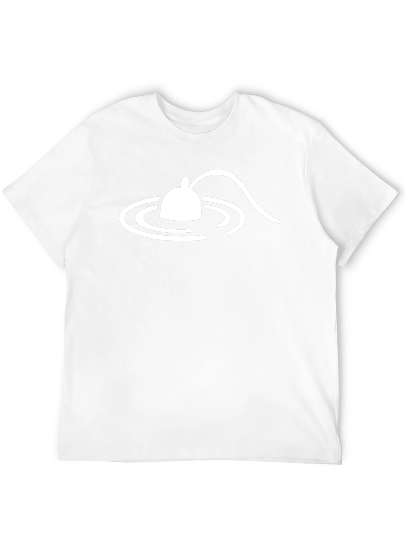 Fishing Bobber Graphic Tee - Black Cotton T-Shirt