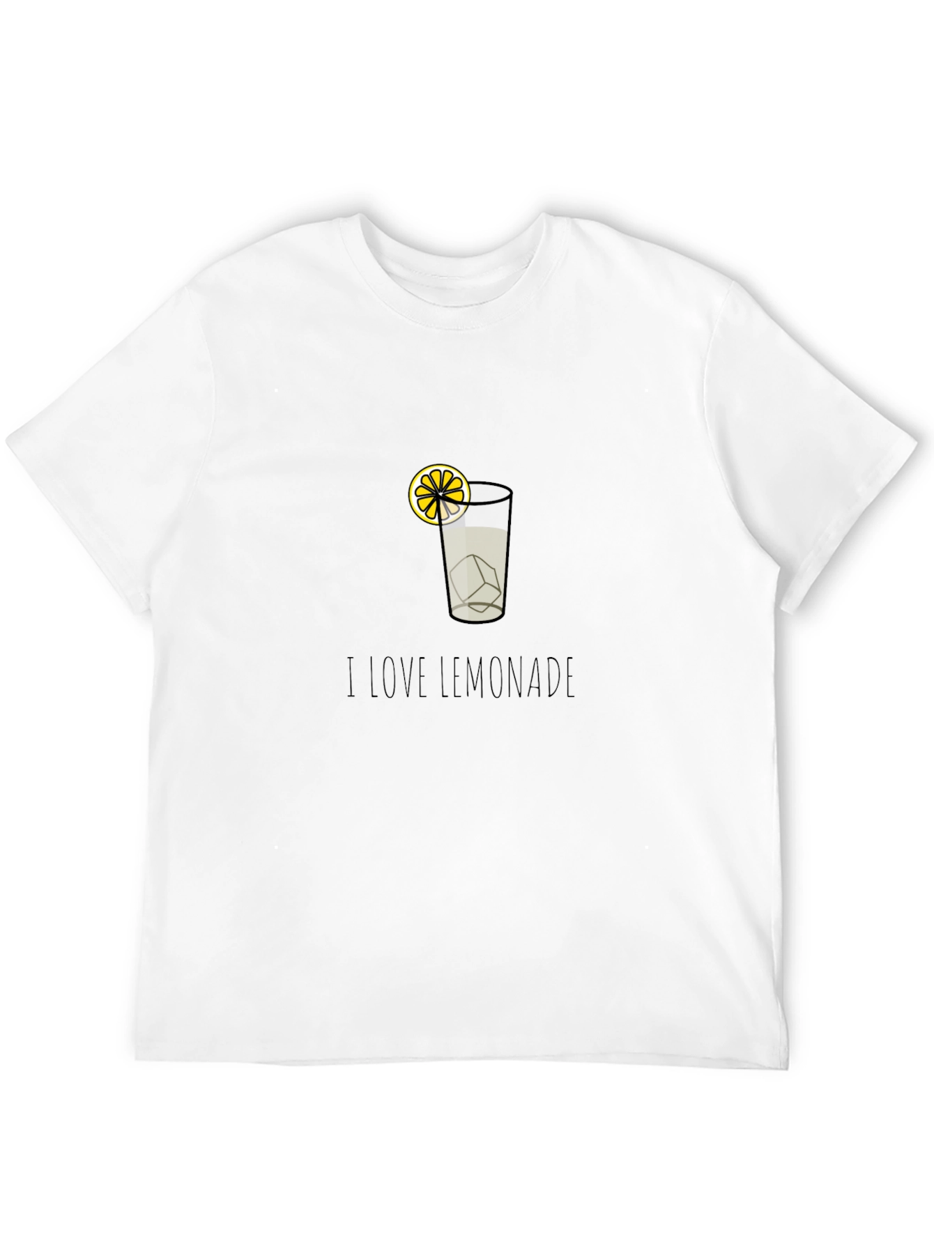 I Love Lemonade T-Shirt - Graphic Print Tee