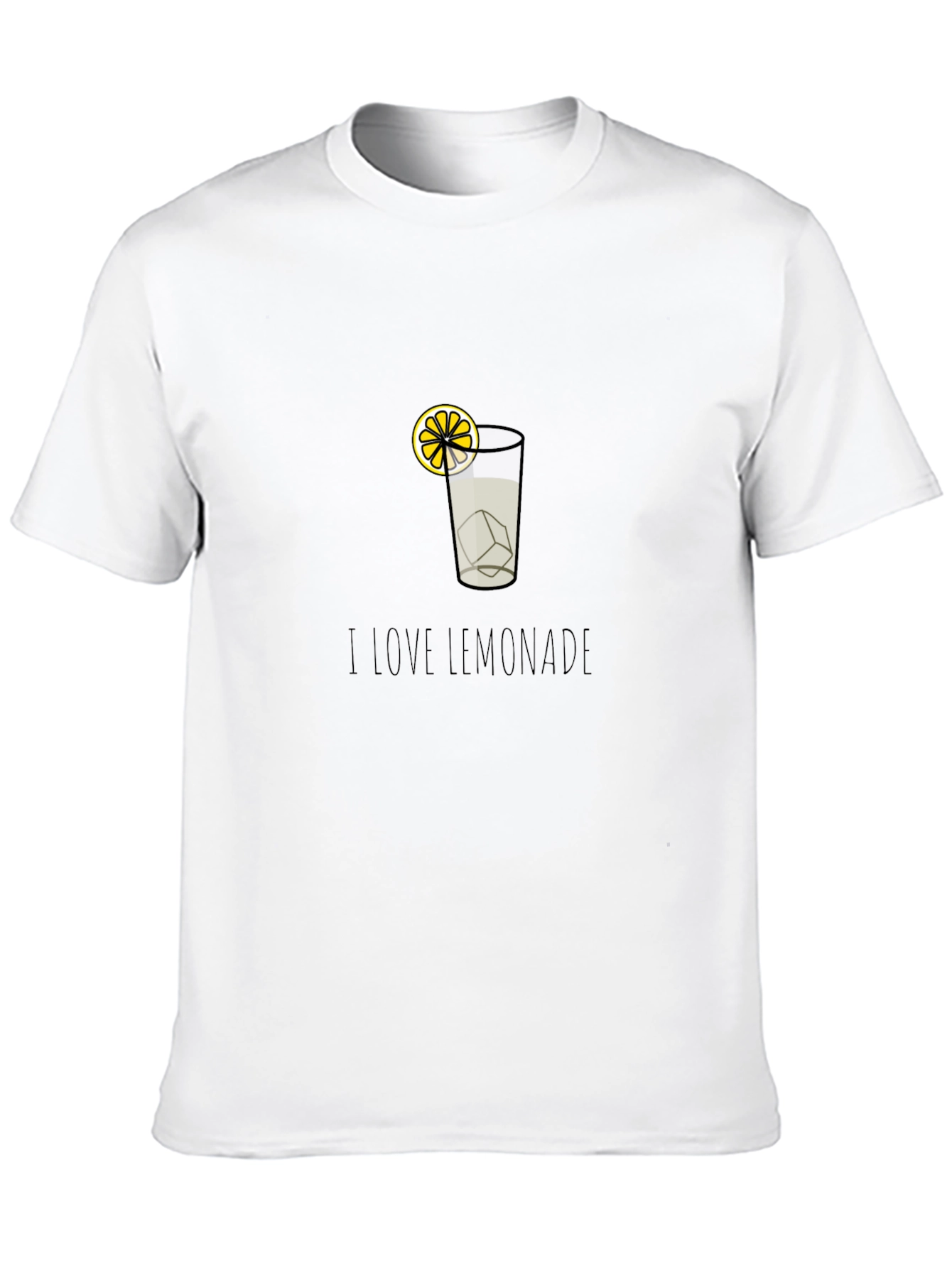 I Love Lemonade T-Shirt - Graphic Print Tee