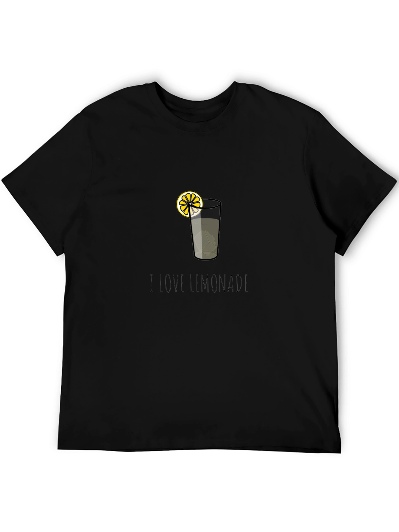 I Love Lemonade T-Shirt - Graphic Print Tee