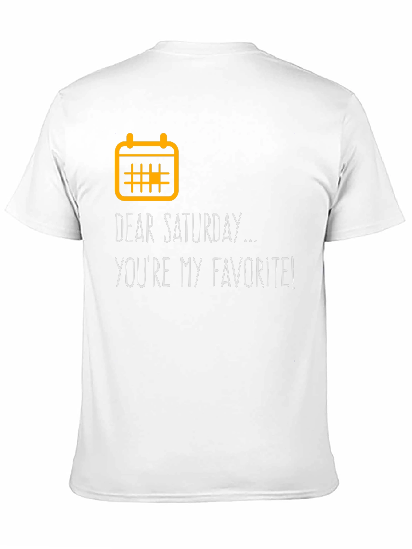 Dear Saturday Graphic Tee - Weekend Vibes
