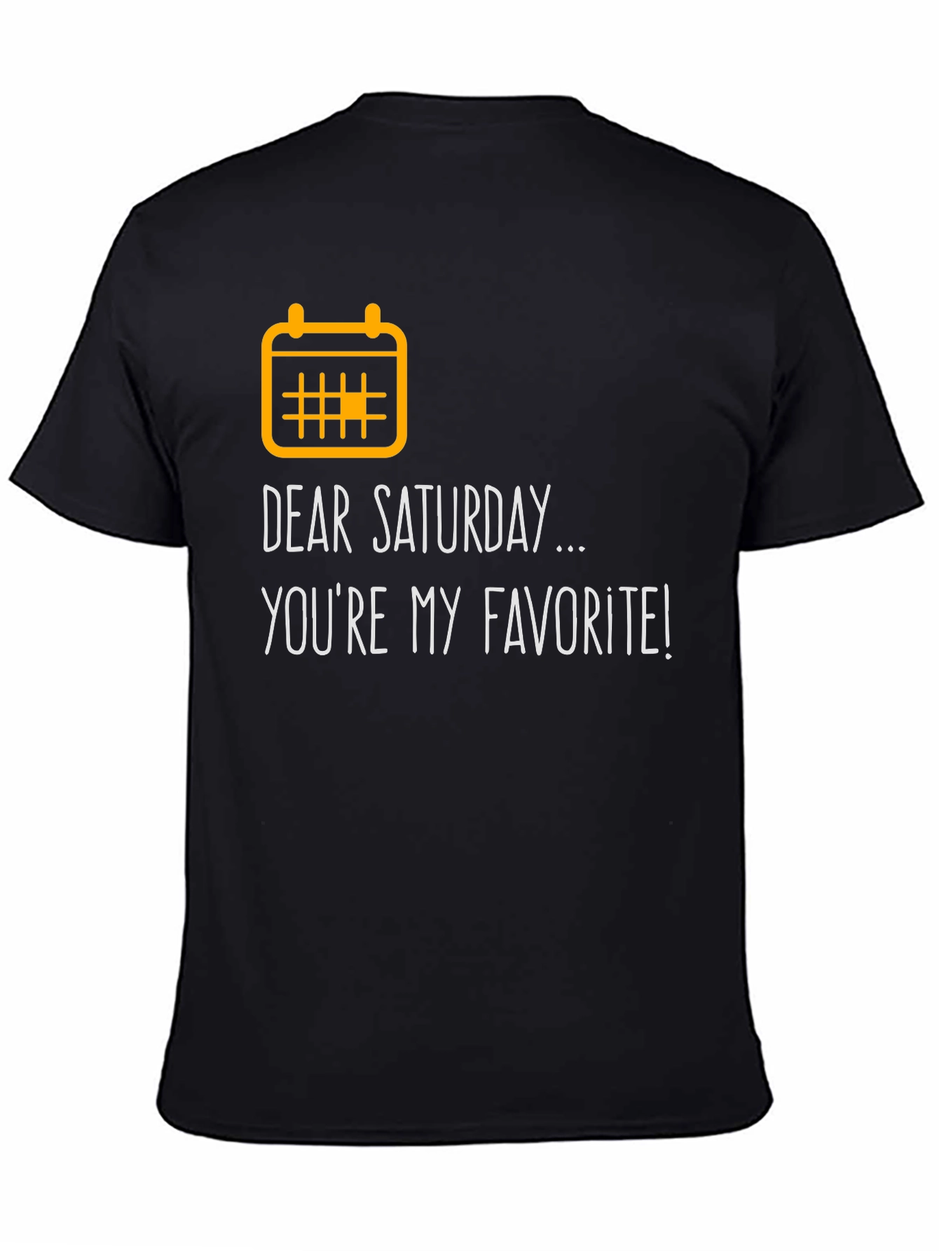 Dear Saturday Graphic Tee - Weekend Vibes