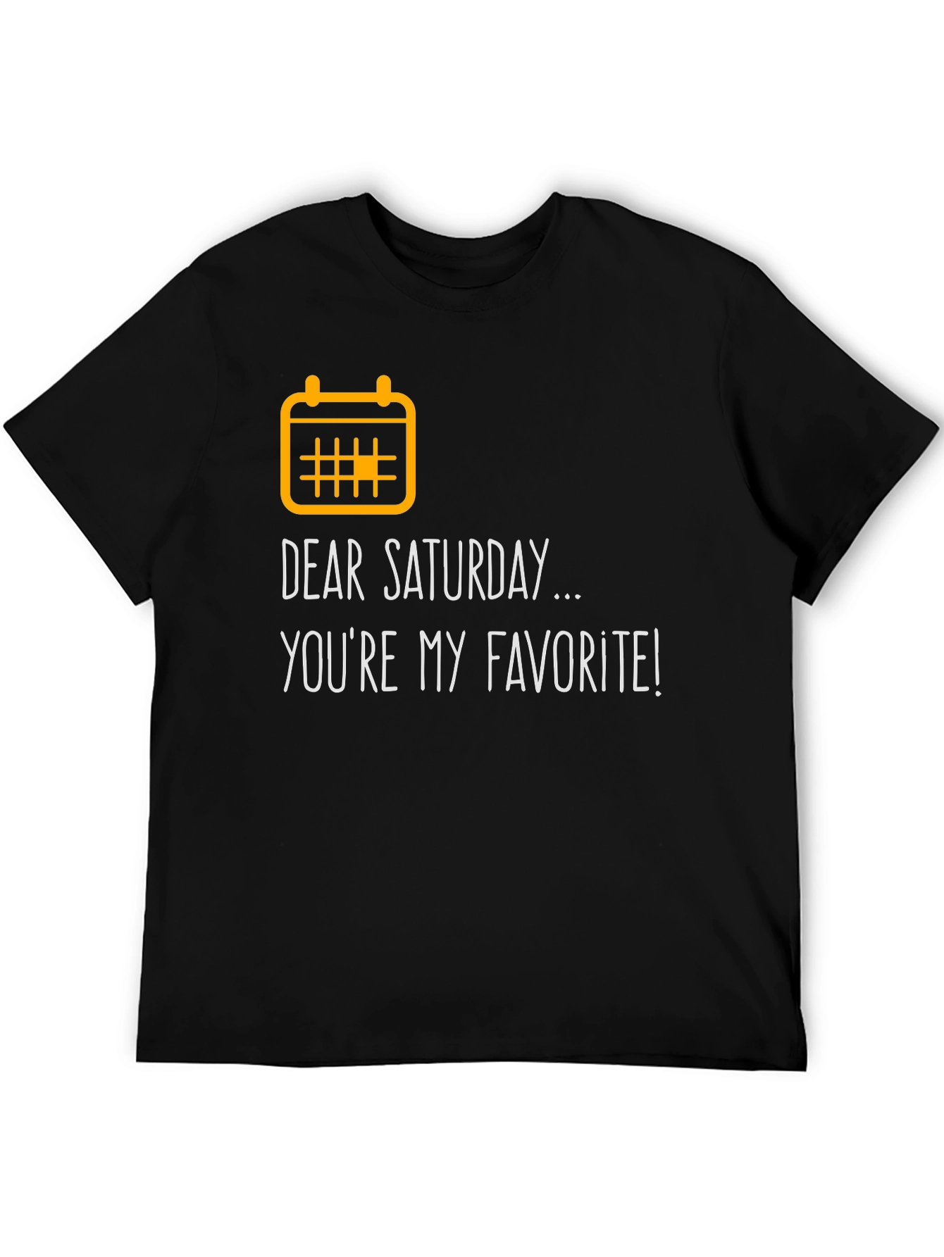 Dear Saturday Graphic Tee - Weekend Vibes