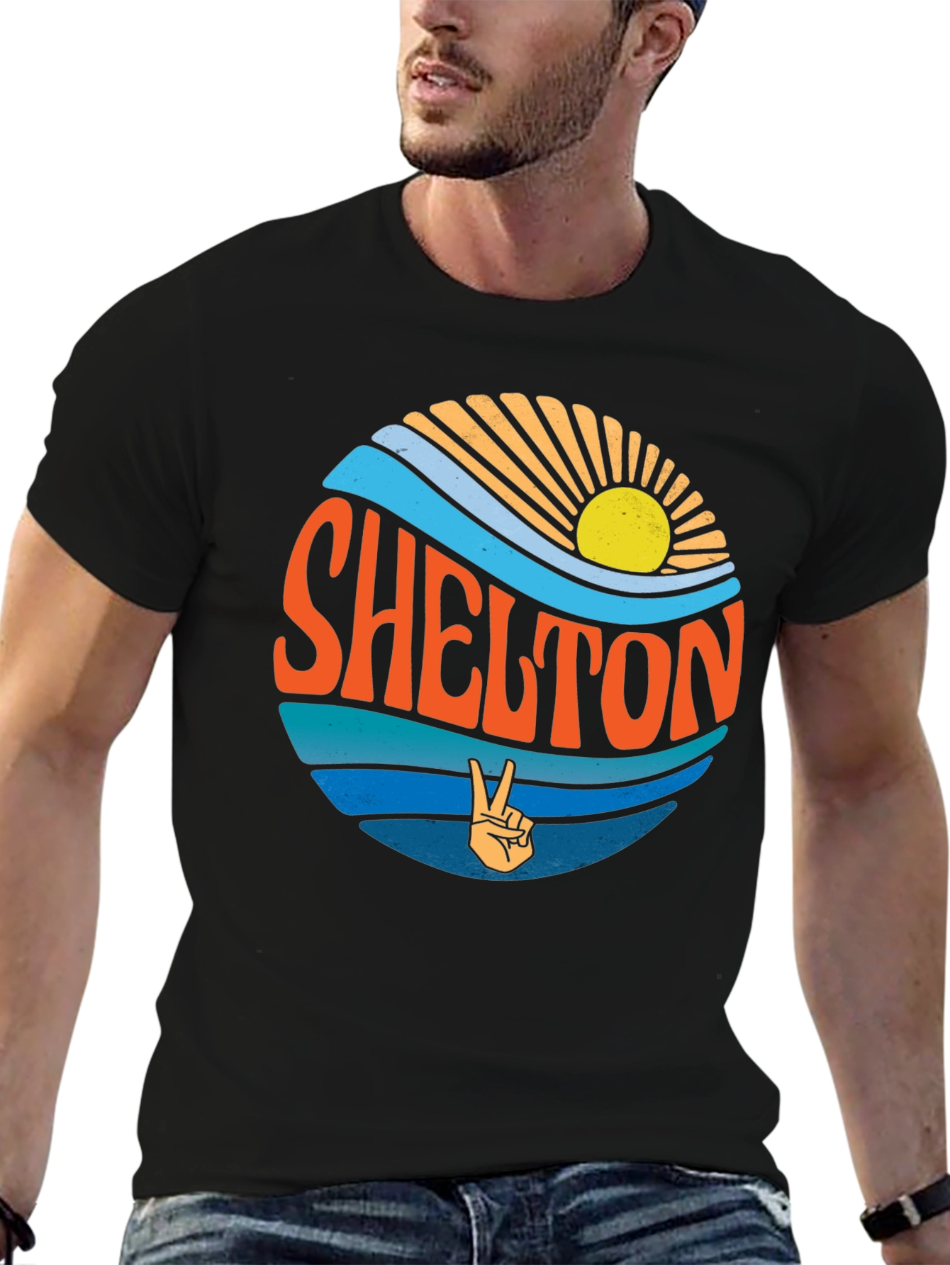 Shelton Retro Graphic T-Shirt