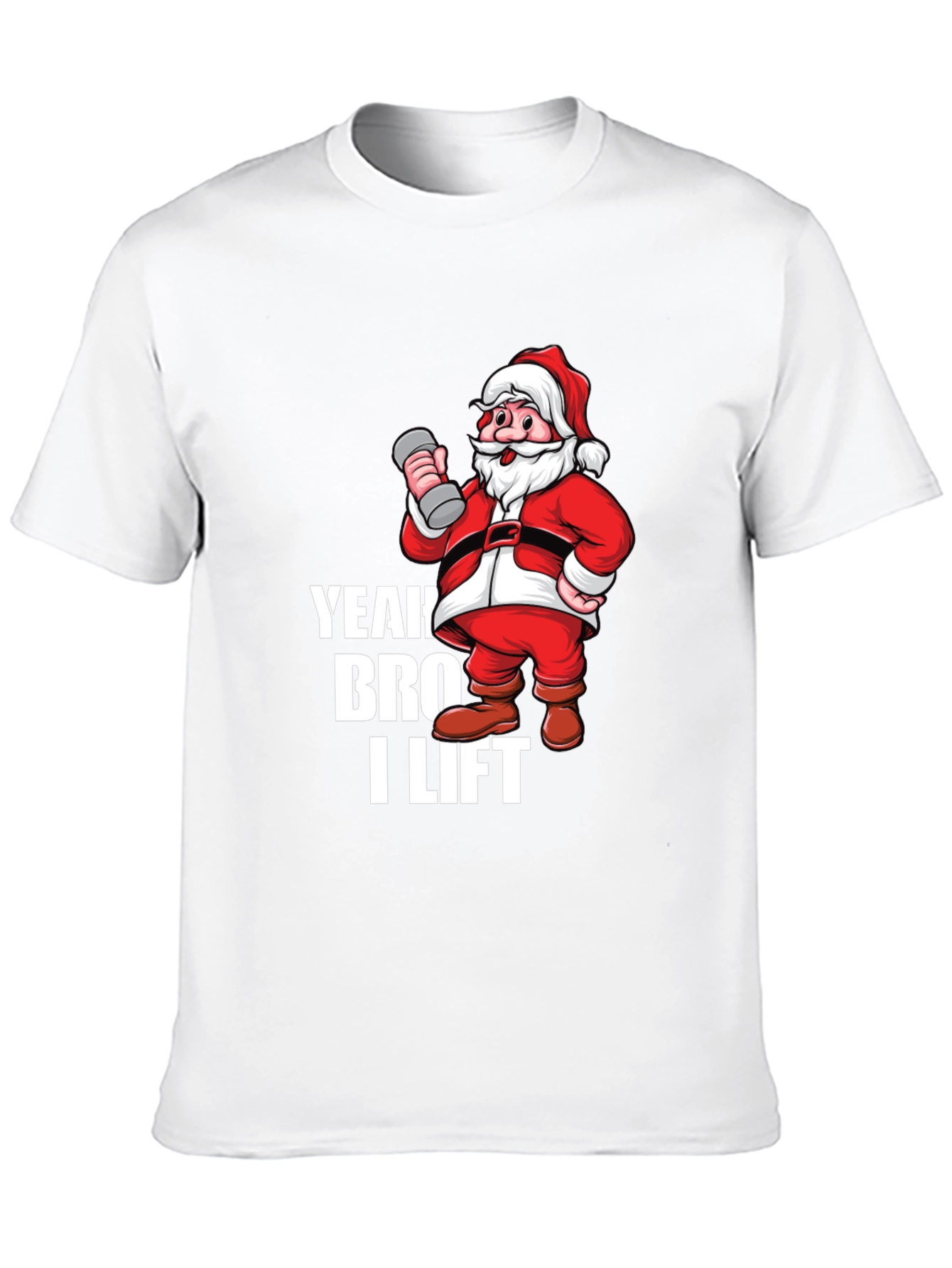 Yeah Bro I Lift Santa Gym T-Shirt