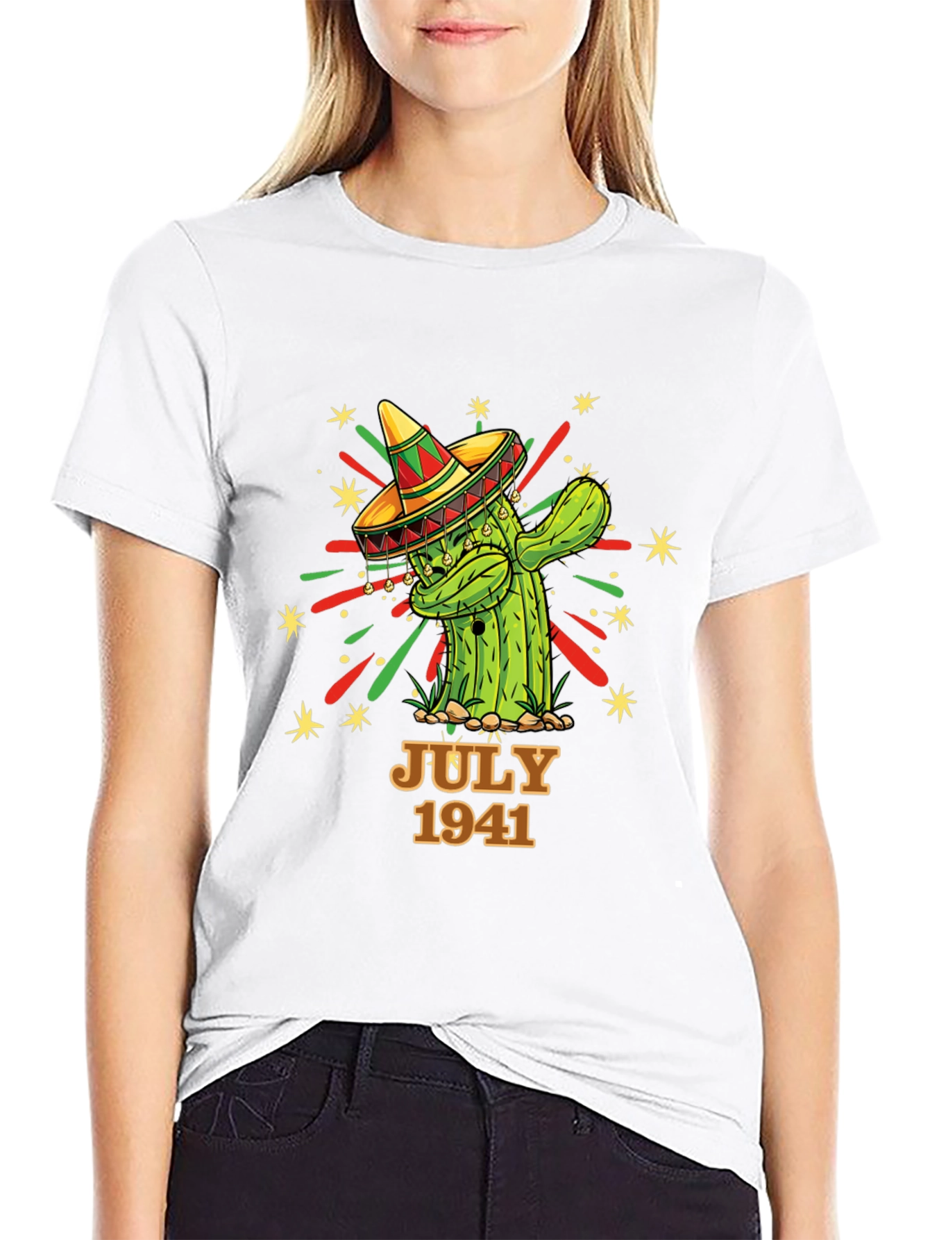 Funny Cactus July 1941 Birthday T-Shirt