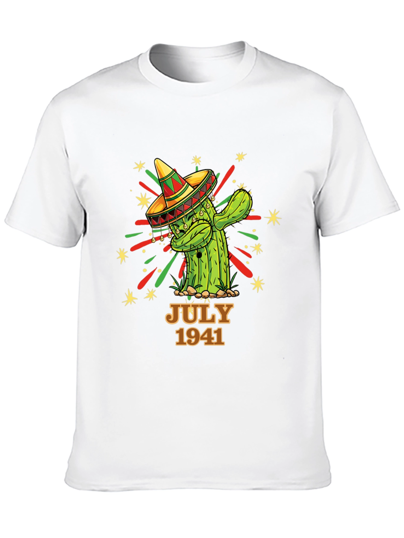 Funny Cactus July 1941 Birthday T-Shirt