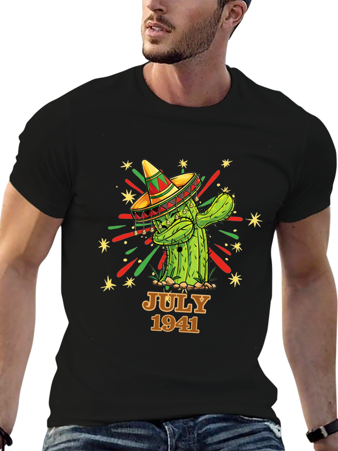 Funny Cactus July 1941 Birthday T-Shirt