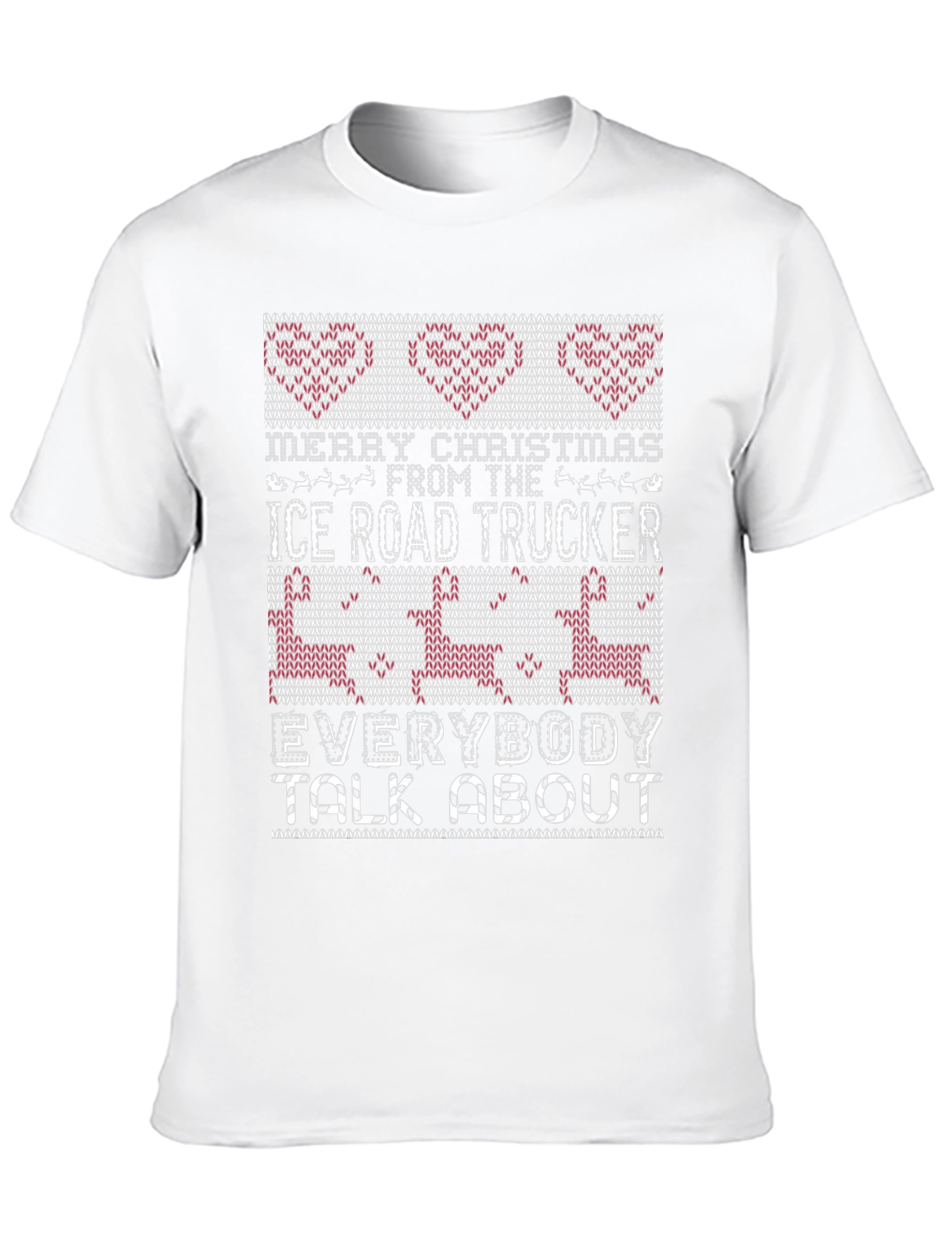 Ice Road Trucker Christmas T-Shirt