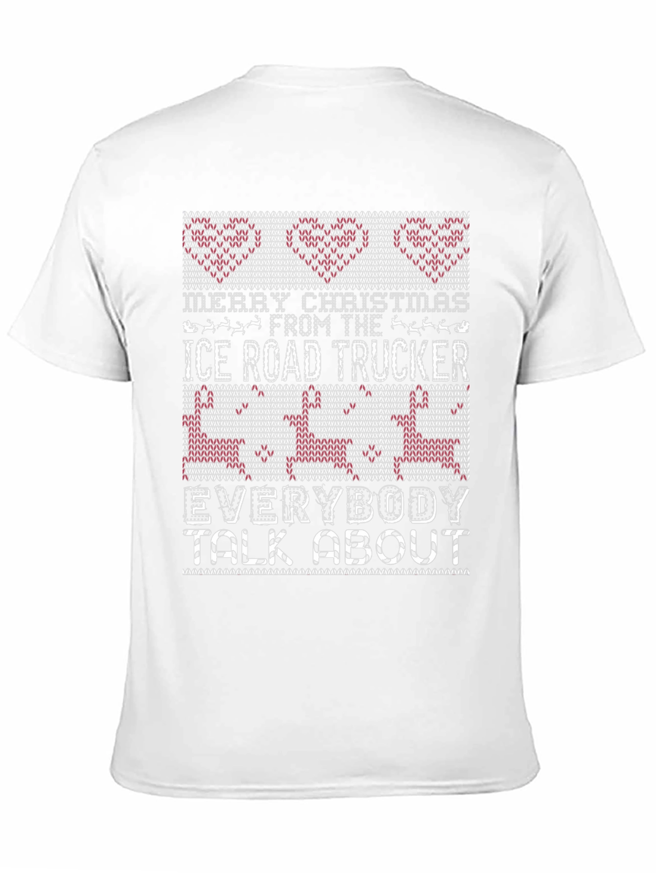 Ice Road Trucker Christmas T-Shirt