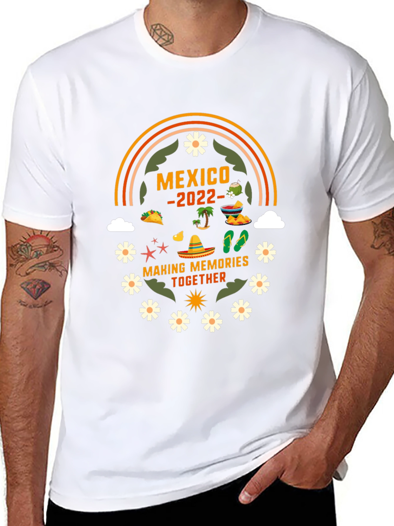 Mexico 2022 Memories Graphic Tee