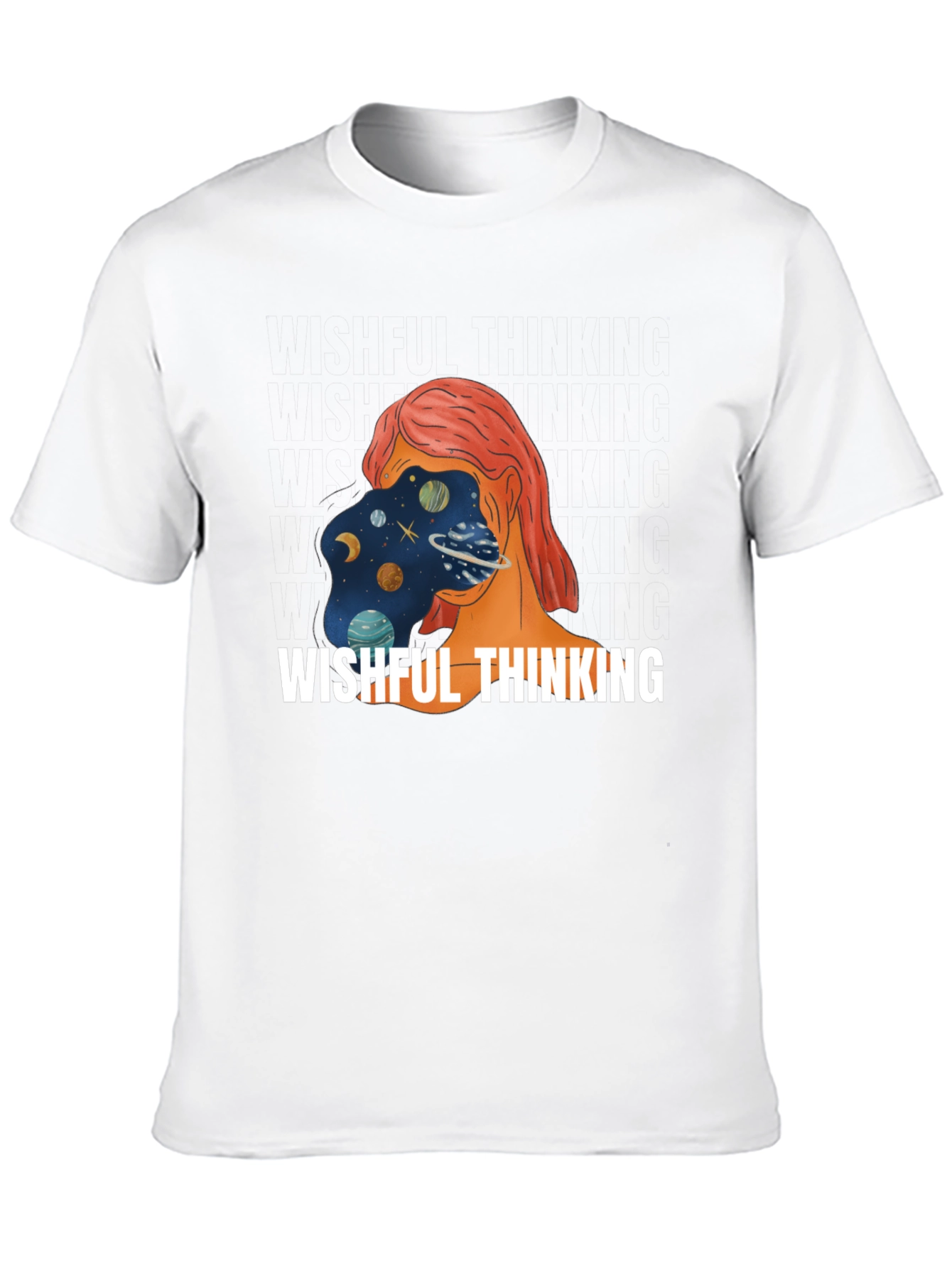 Wishful Thinking Graphic Tee - Unisex Black T-Shirt