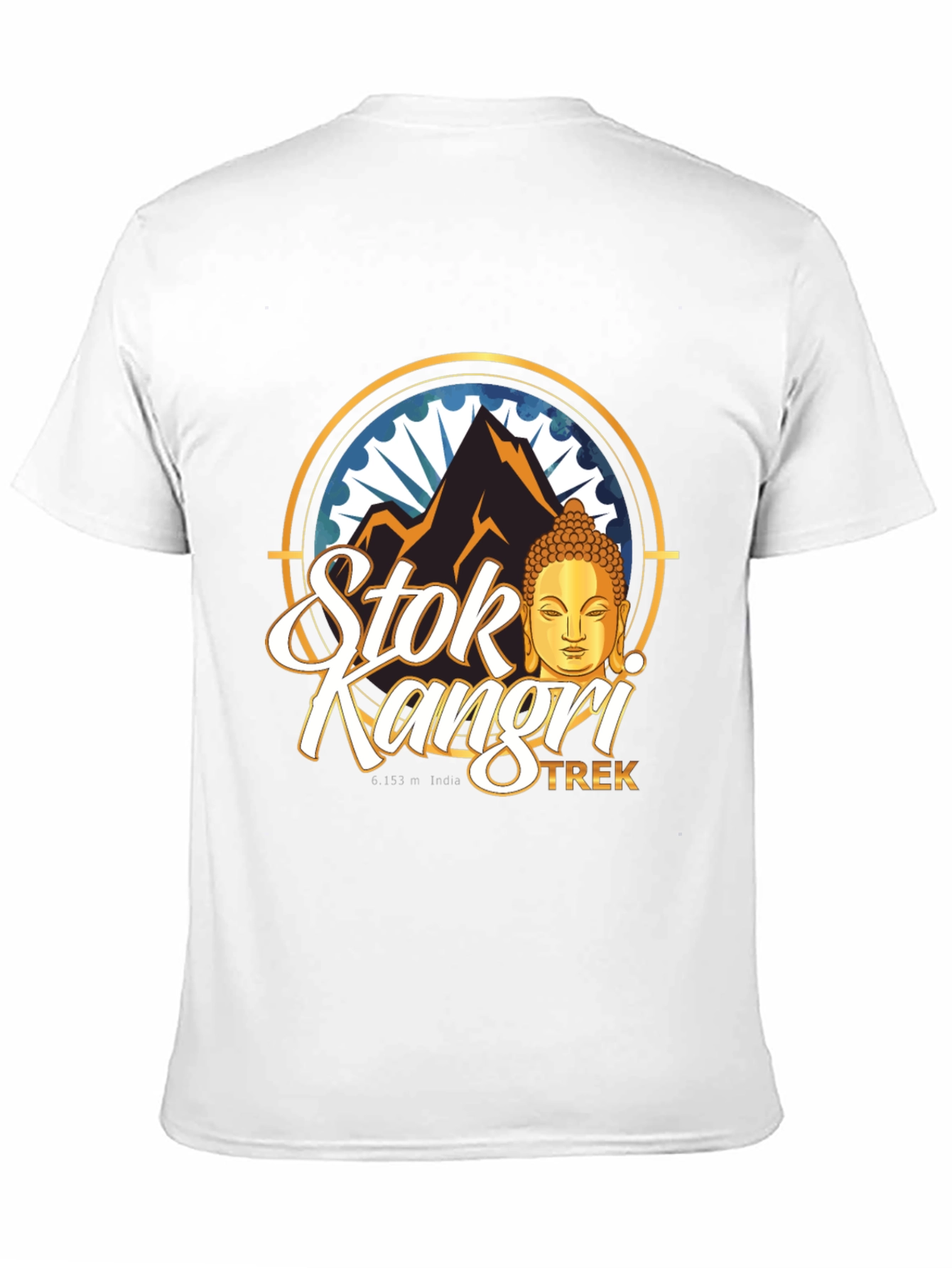 Stok Kangri Trek Black T-Shirt