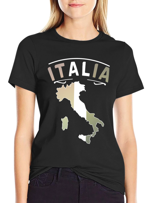 Italia Map T-Shirt - Italian Pride Tee