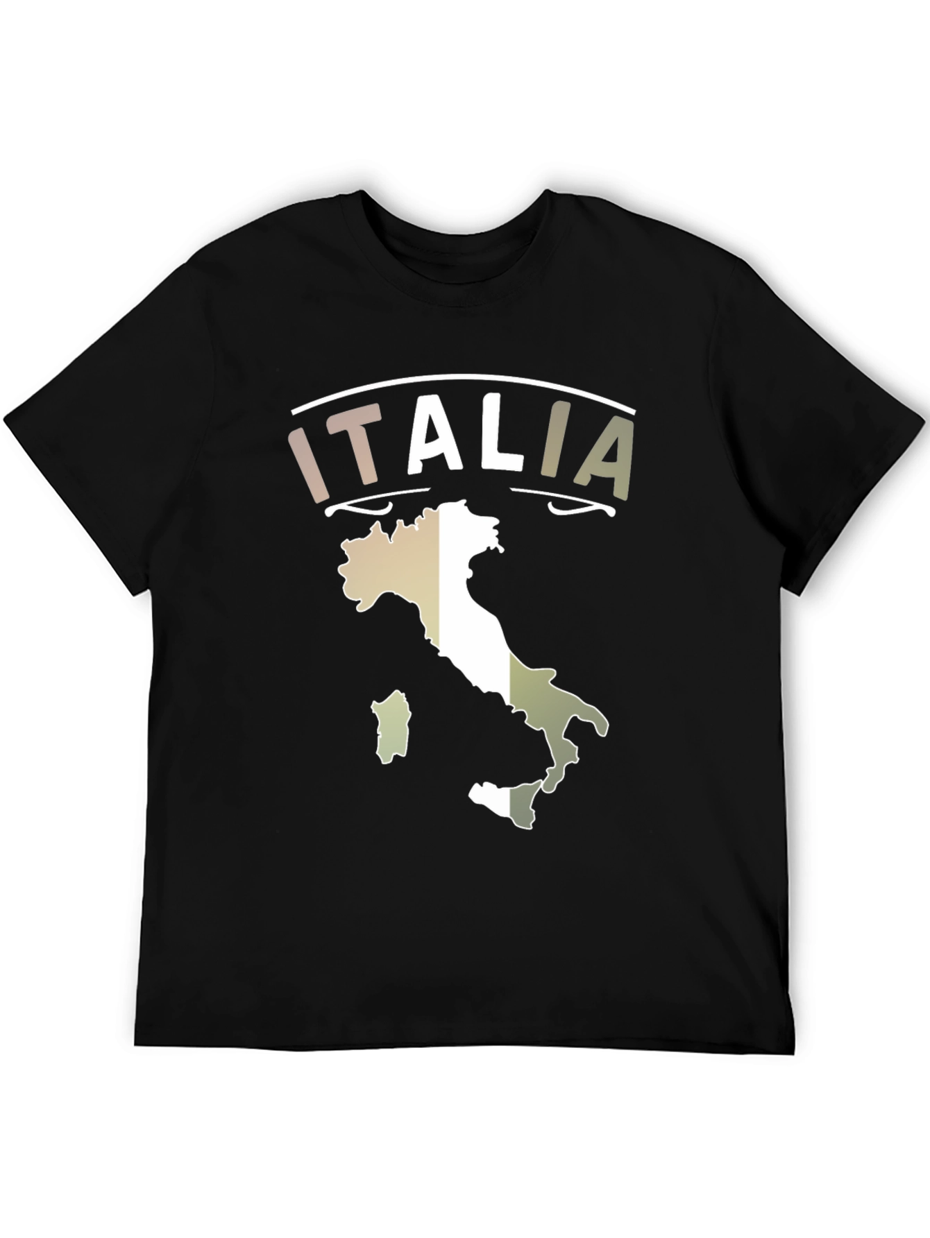 Italia Map T-Shirt - Italian Pride Tee