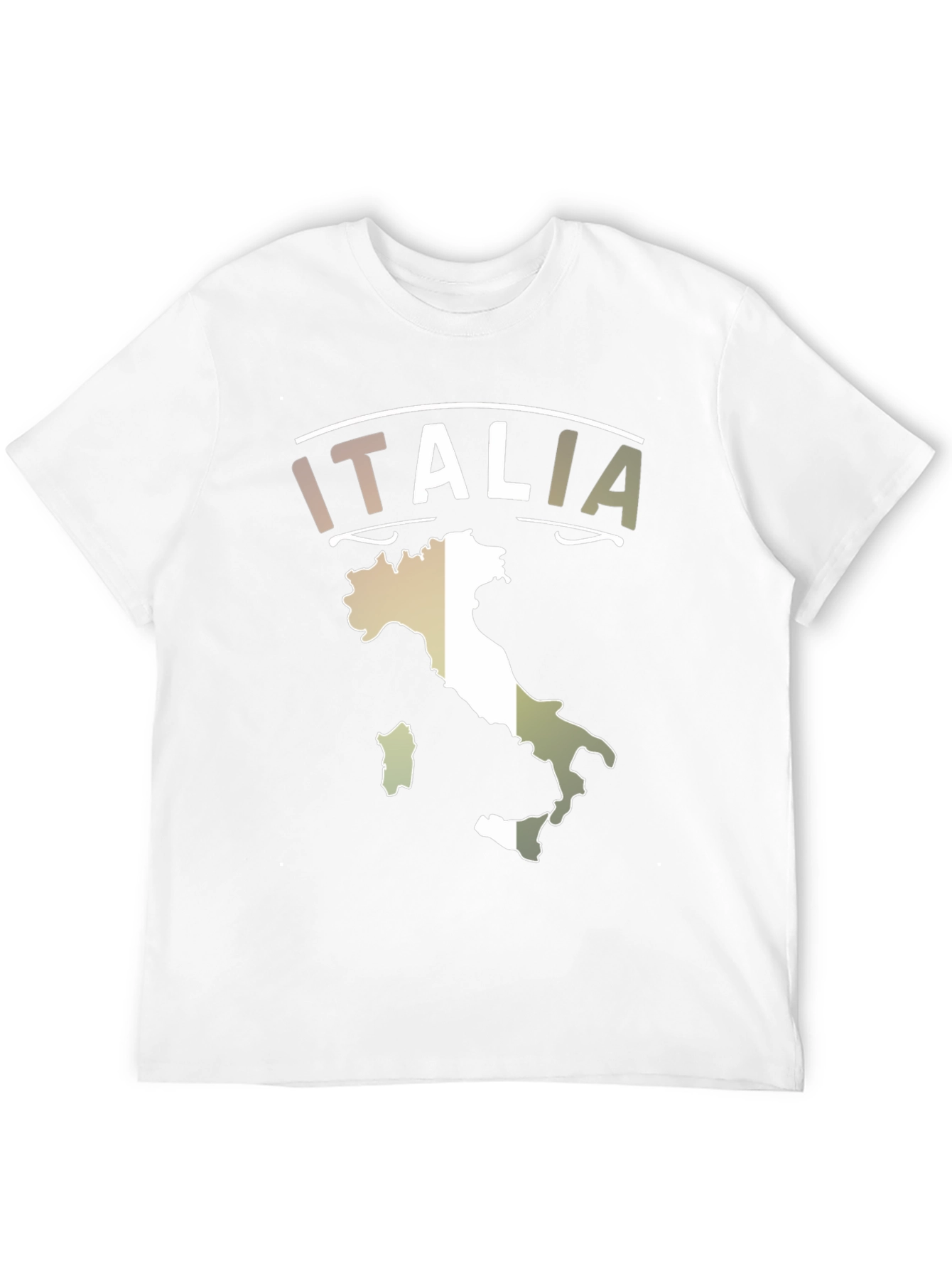 Italia Map T-Shirt - Italian Pride Tee